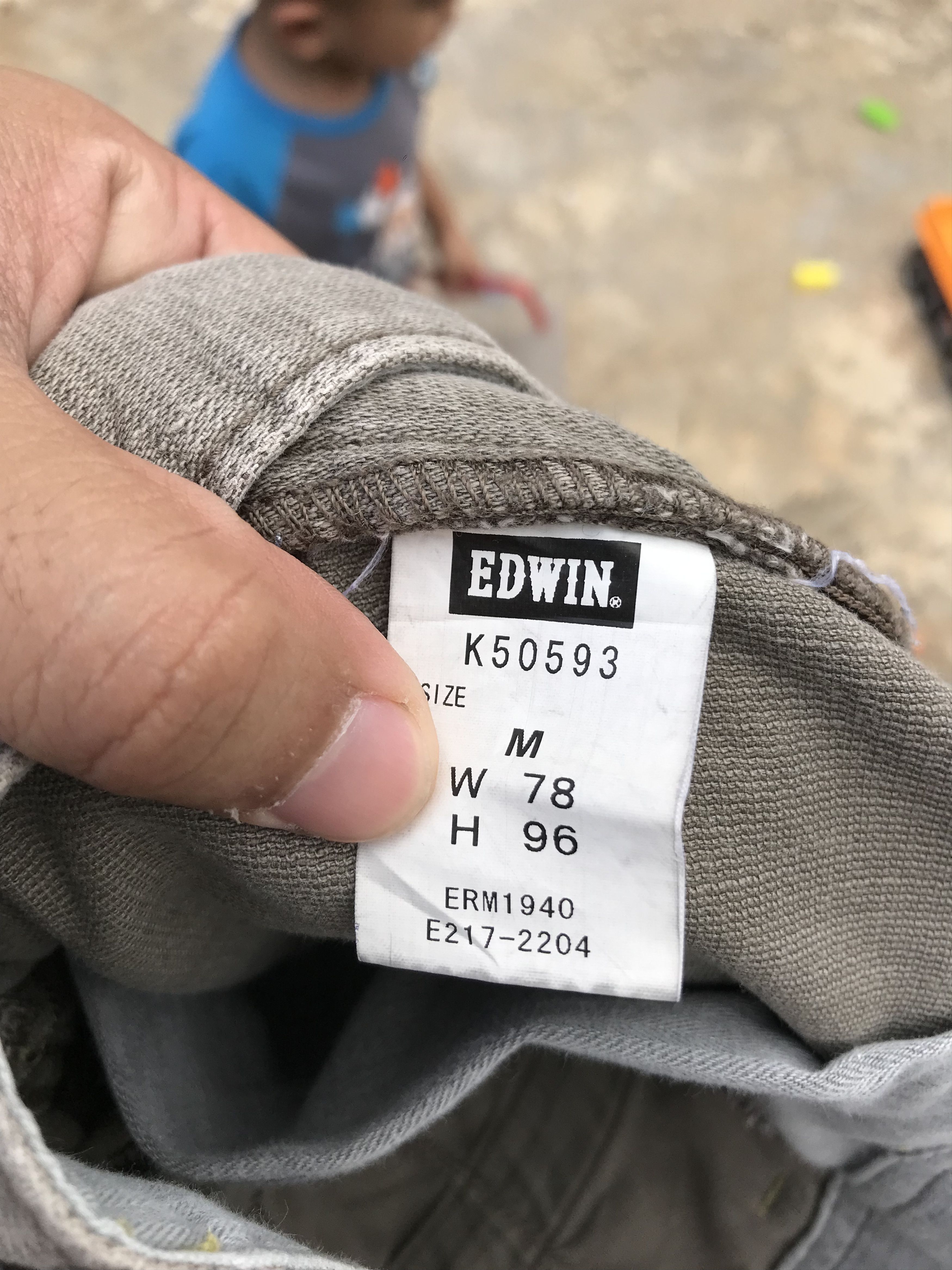 Edwin EDWIN JAPAN NEW VINTAGE BUSHPANT STYLE CARGO PANT Size US 31 - 8 Thumbnail