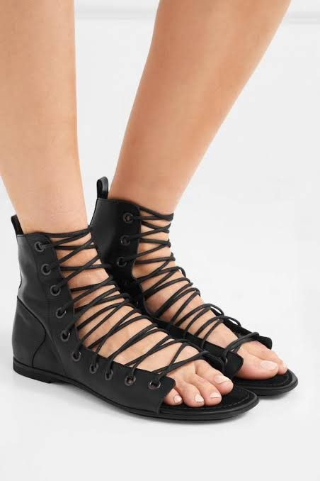 ann demeulemeester gladiator sandals