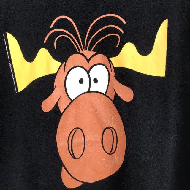 Vintage 🔥Rare!! ROCKY & BULLWINKLE 1991 movies tees Size US L / EU 52-54 / 3 - 3 Thumbnail