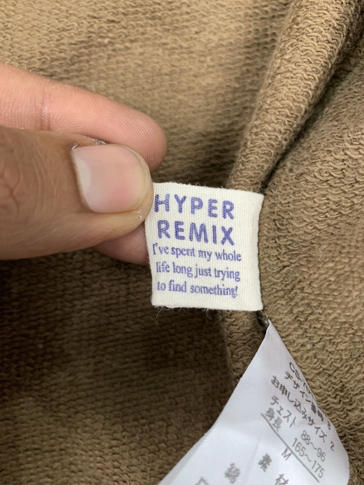 HyperDenim Vintag HYPER REMIX Anarchy Peace Button Sweatshirt Cardigan Size US L / EU 52-54 / 3 - 14 Thumbnail
