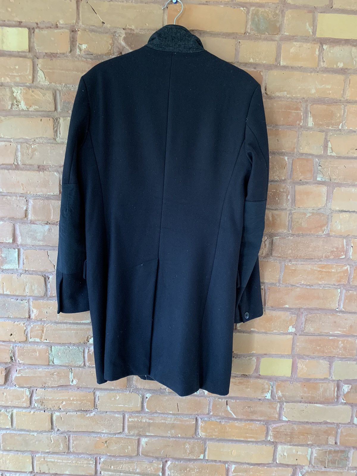 Rag & Bone Rag & Bone Navy Long Coat w/elbow patches Size US M / EU 48-50 / 2 - 2 Thumbnail