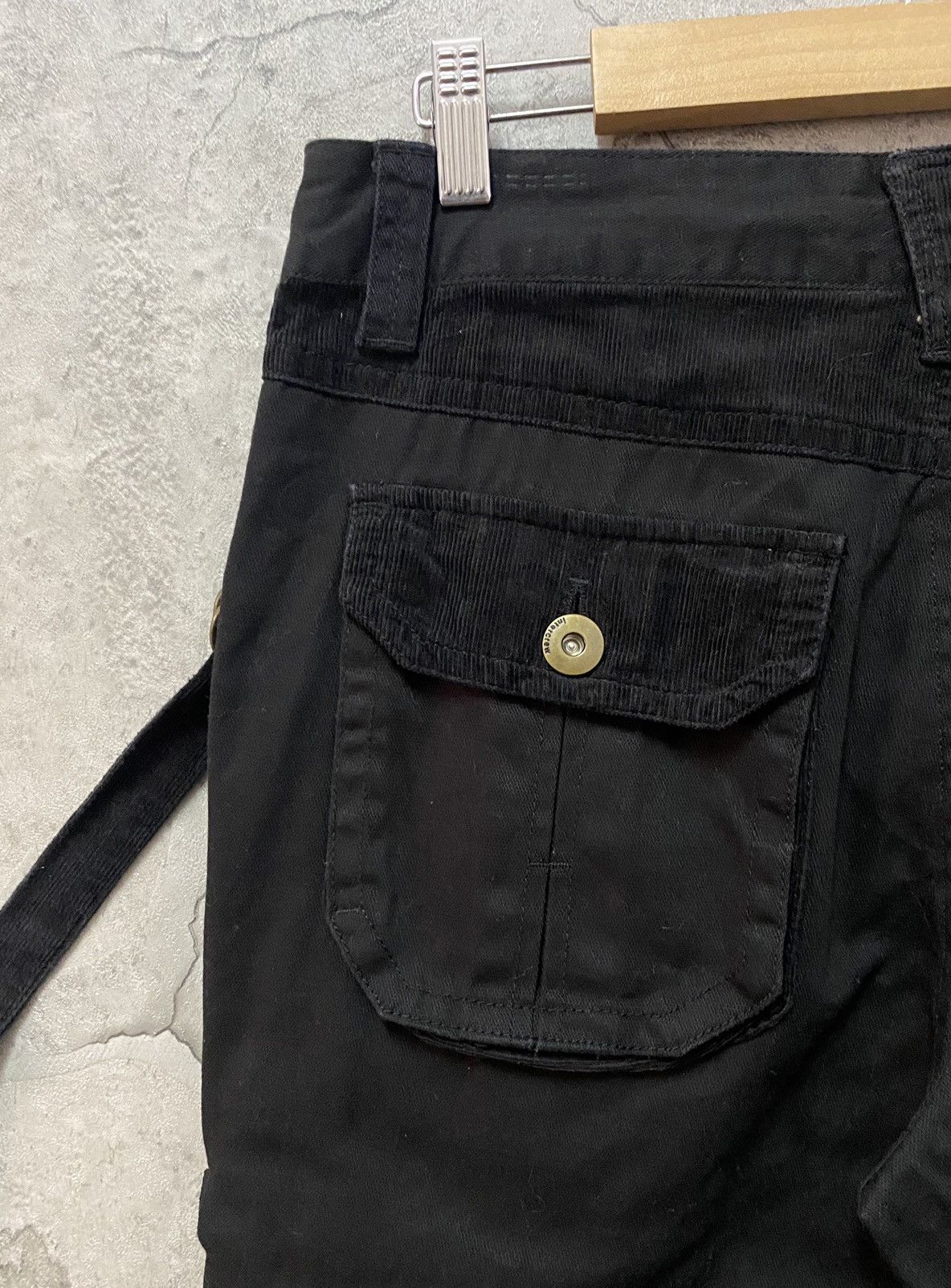 Designer × Japanese Brand Vintage Intercrew Japan Parachute Bondage Baggy Cargo Pants Size US 32 / EU 48 - 18 Thumbnail