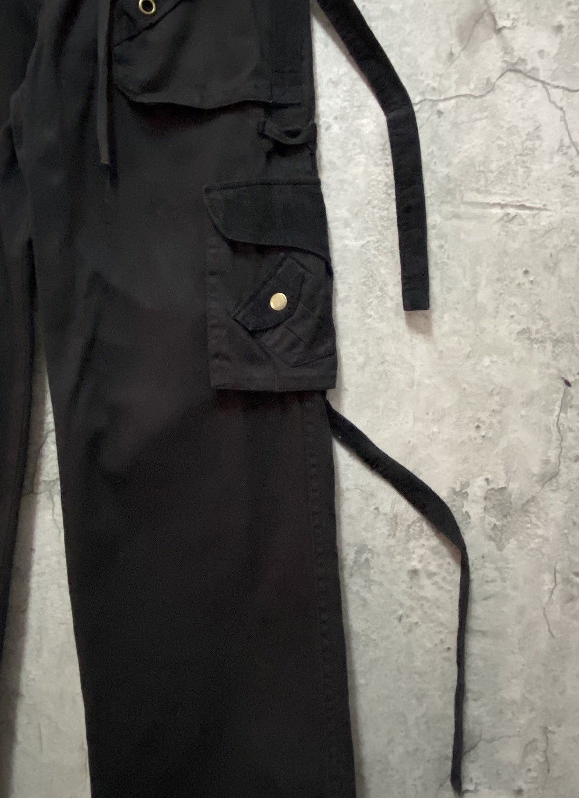 Designer × Japanese Brand Vintage Intercrew Japan Parachute Bondage Baggy Cargo Pants Size US 32 / EU 48 - 11 Thumbnail