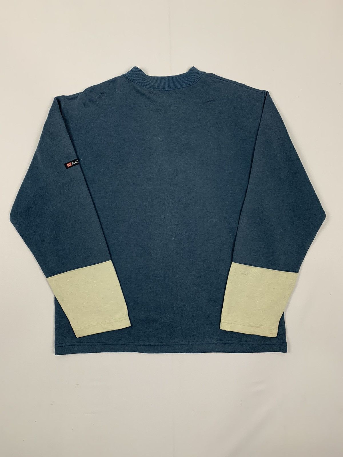 Bradley Mountain B.V.D Vintage 70s DoubleSleeve Embroided BigLogo Sweatshirt Size US M / EU 48-50 / 2 - 2 Thumbnail