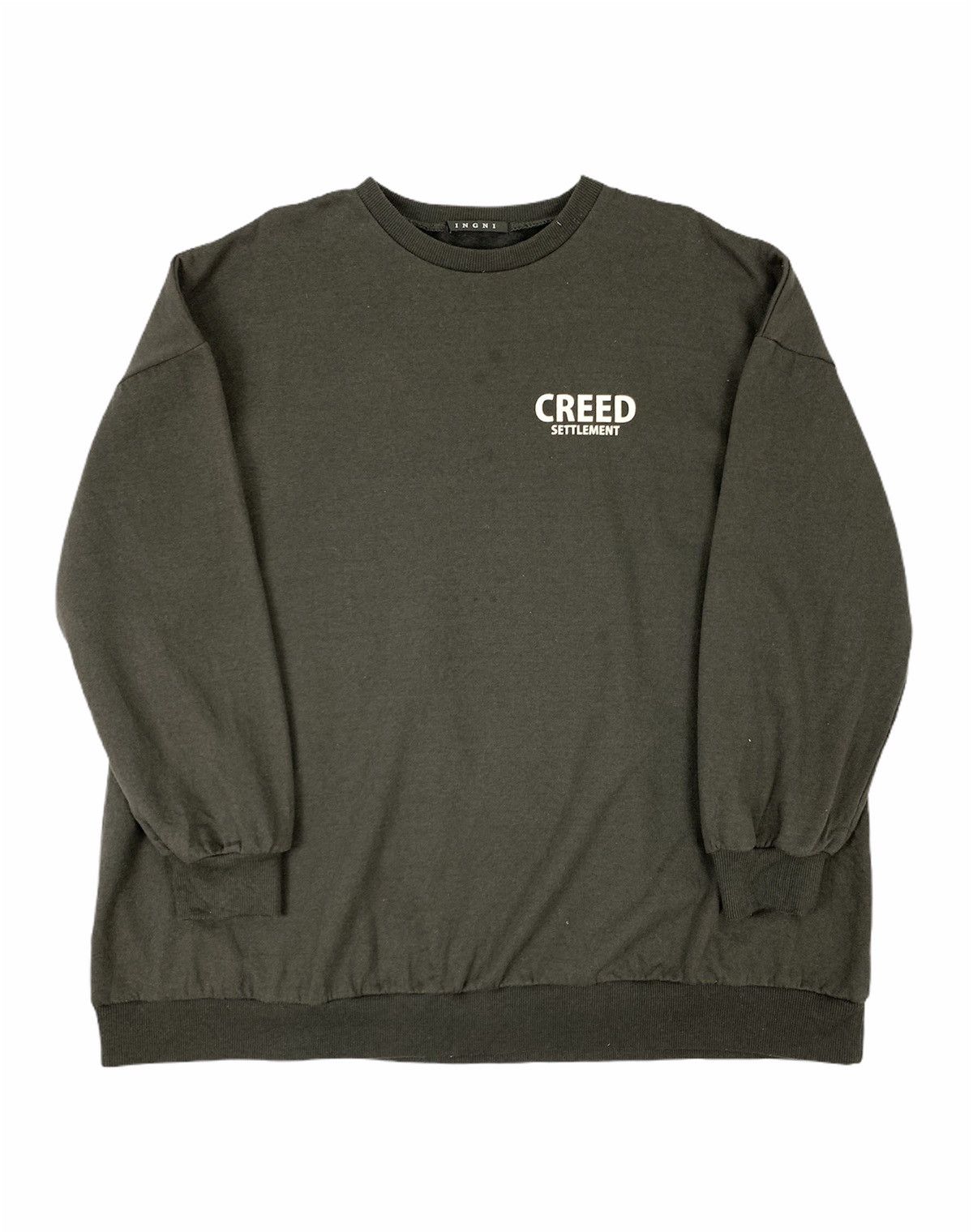 Creed INGNI CREED SETTLEMENT DECISION Hip Hop Big Logo Sweatshirt Size US XL / EU 56 / 4 - 2 Thumbnail