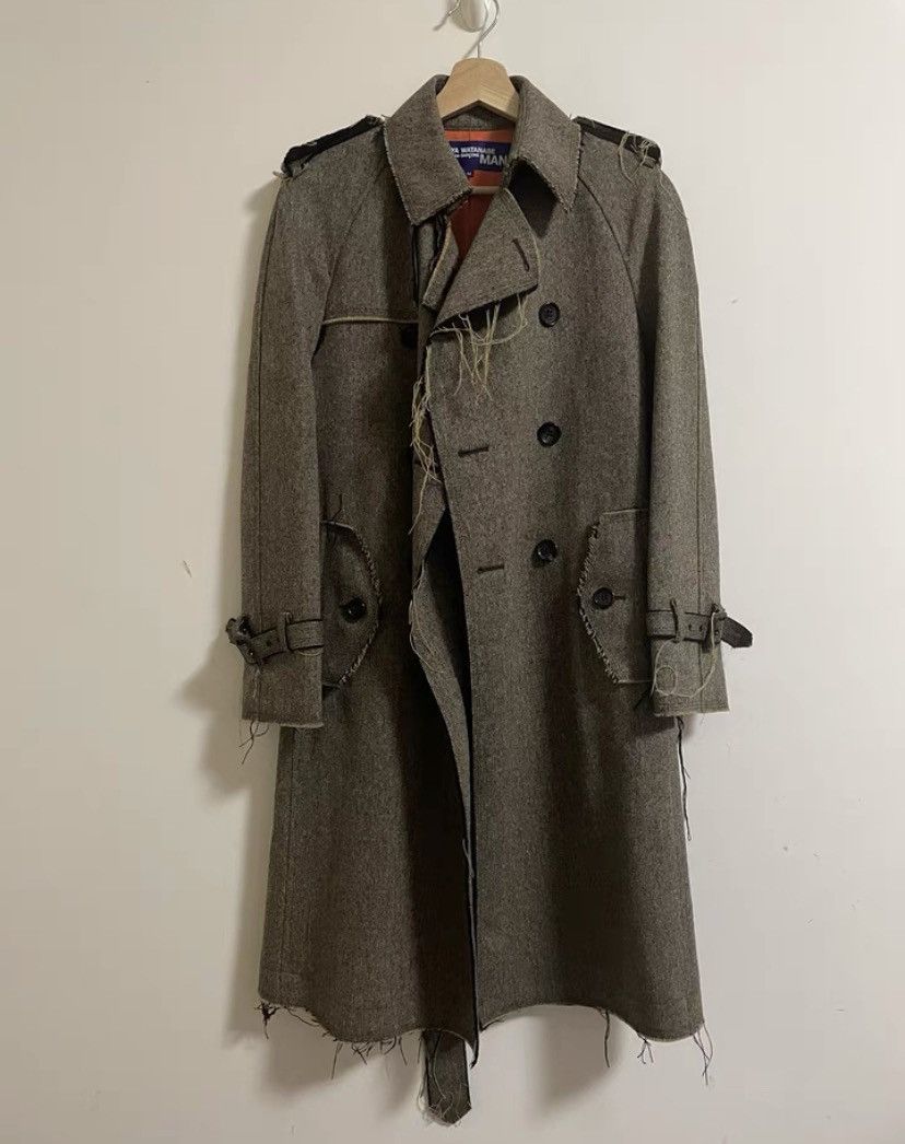Junya Watanabe 04AW Damaged Coat Size US M / EU 48-50 / 2 - 1 Thumbnail