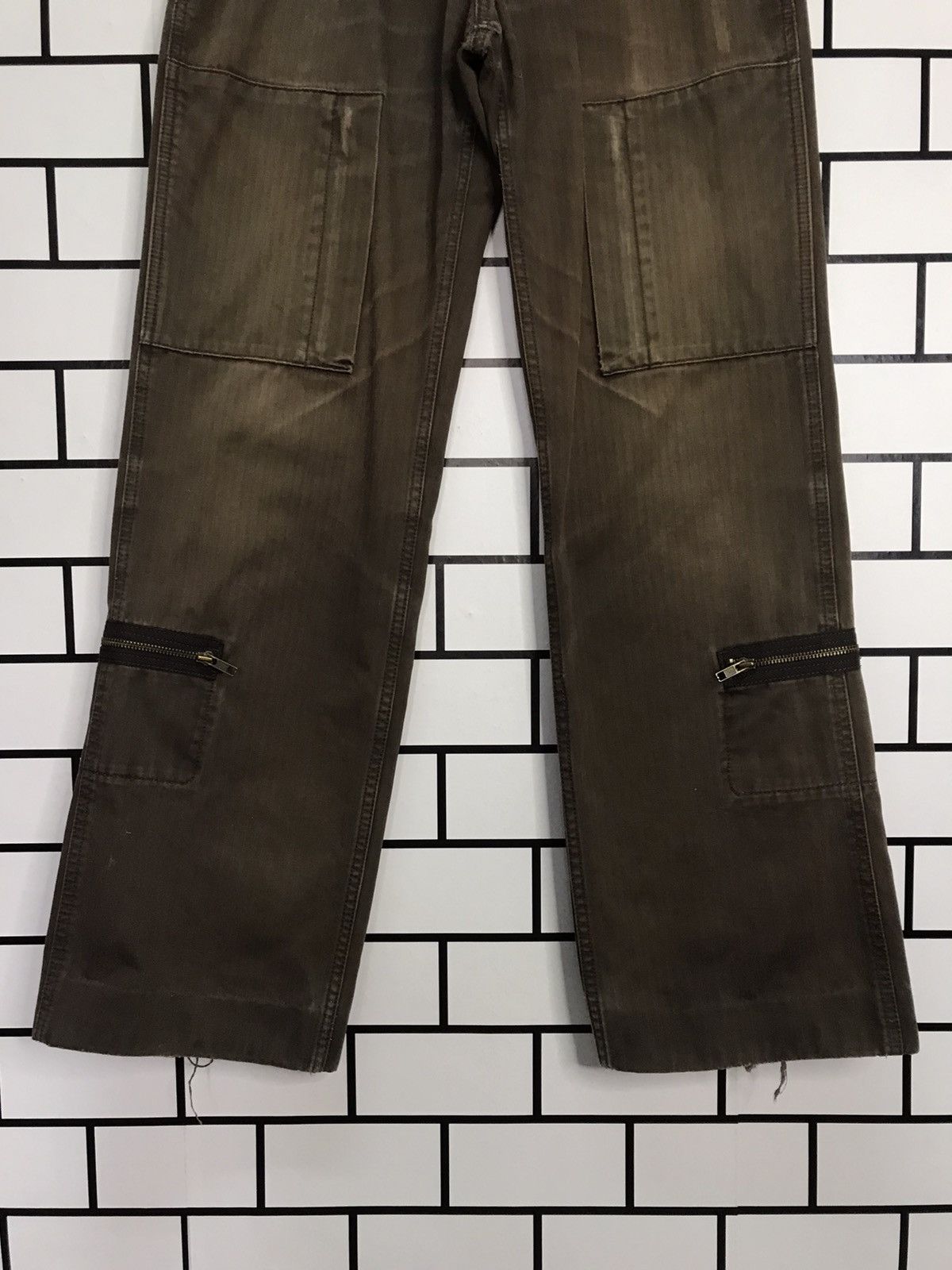 Designer × Michel Klein Michel Klein Paris Cargo Multi Pocket Casual Work Wear Pants Size US 31 - 4 Thumbnail