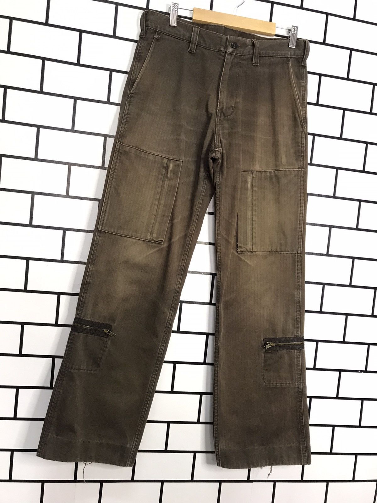 Designer × Michel Klein Michel Klein Paris Cargo Multi Pocket Casual Work Wear Pants Size US 31 - 2 Thumbnail