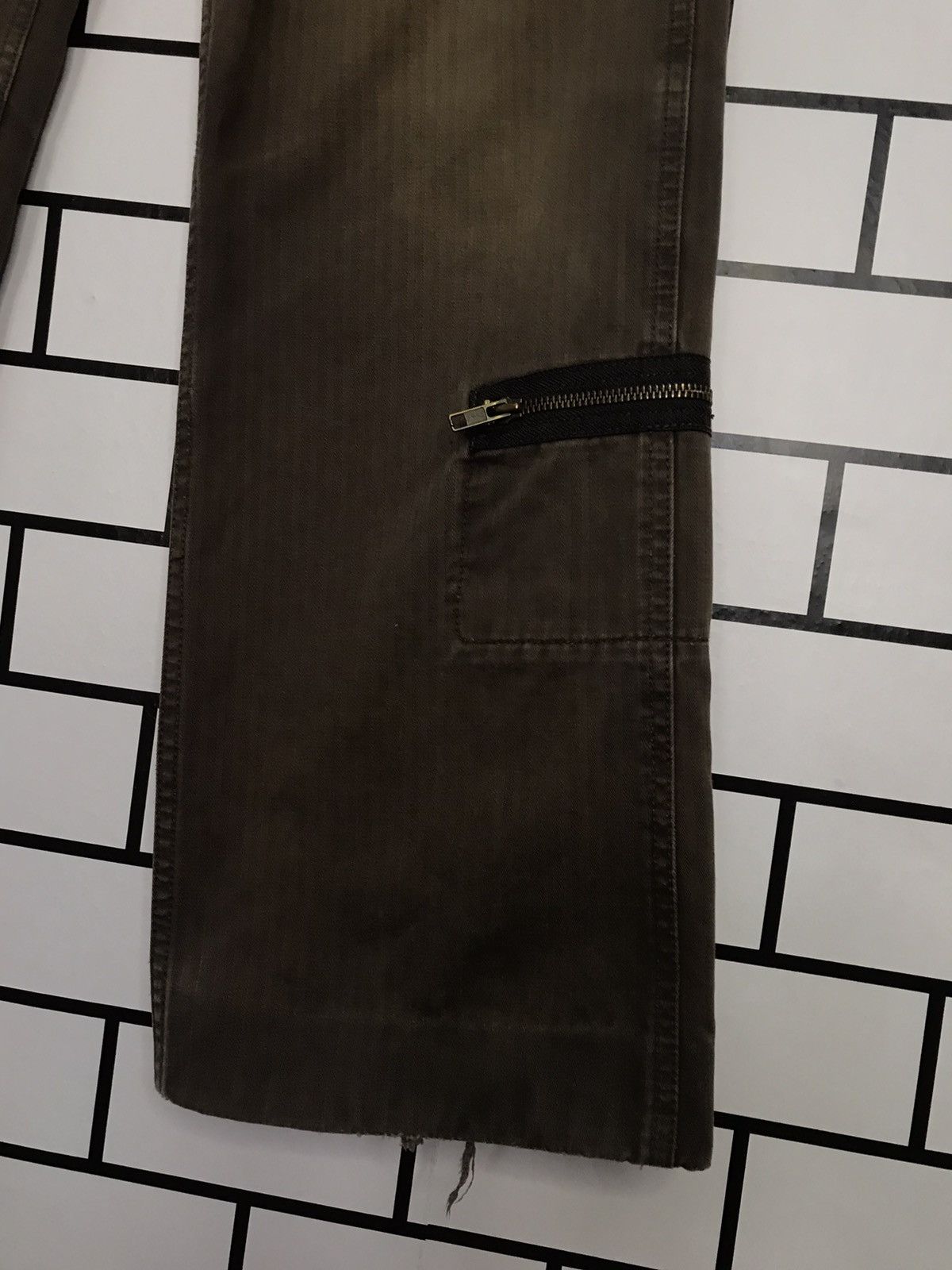 Designer × Michel Klein Michel Klein Paris Cargo Multi Pocket Casual Work Wear Pants Size US 31 - 6 Thumbnail