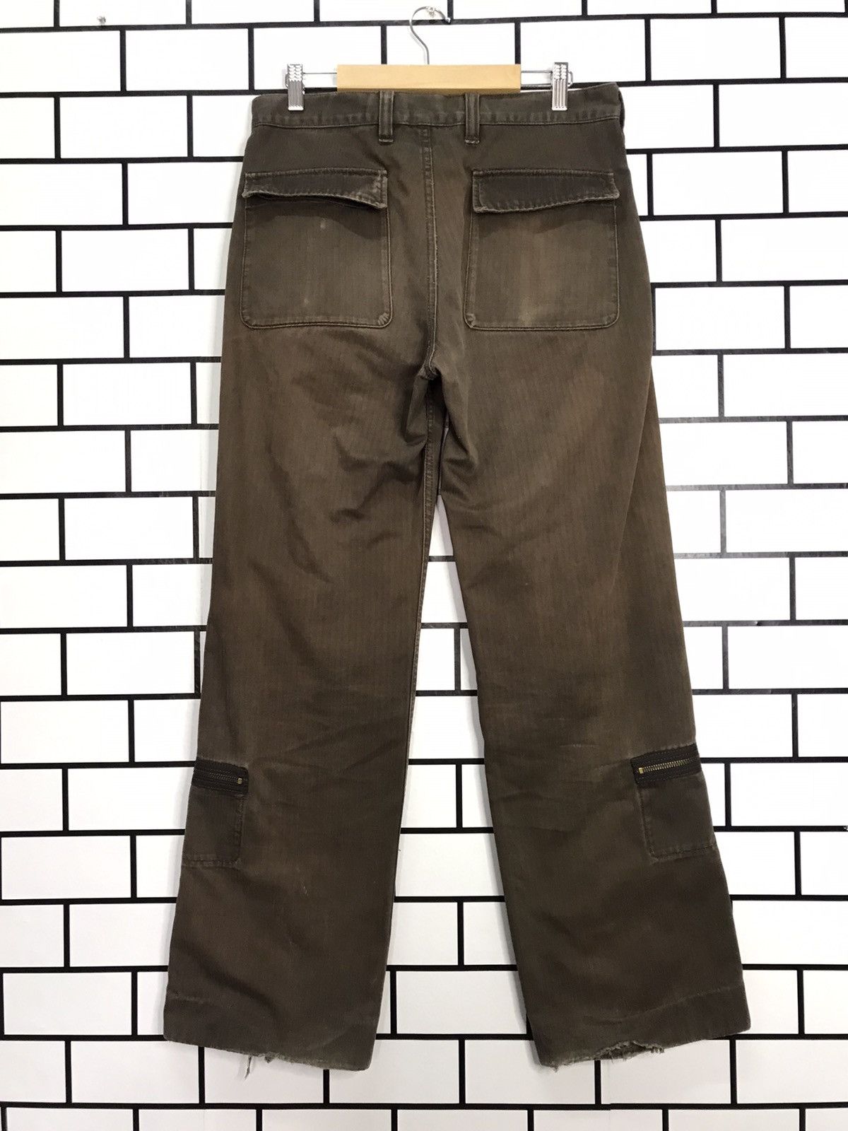 Designer × Michel Klein Michel Klein Paris Cargo Multi Pocket Casual Work Wear Pants Size US 31 - 12 Thumbnail