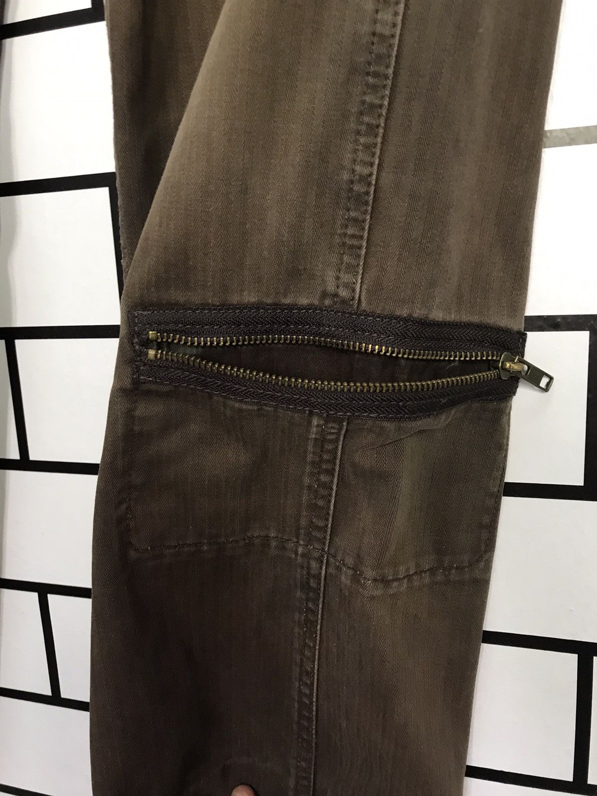 Designer × Michel Klein Michel Klein Paris Cargo Multi Pocket Casual Work Wear Pants Size US 31 - 11 Thumbnail