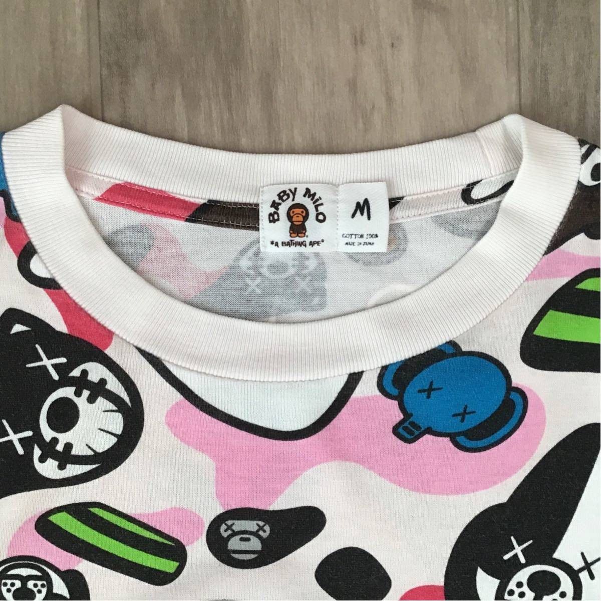Bape × Kaws BAPE × kaws animal kingdom T-shirt pink a bathing ape NIGO Size US M / EU 48-50 / 2 - 5 Thumbnail