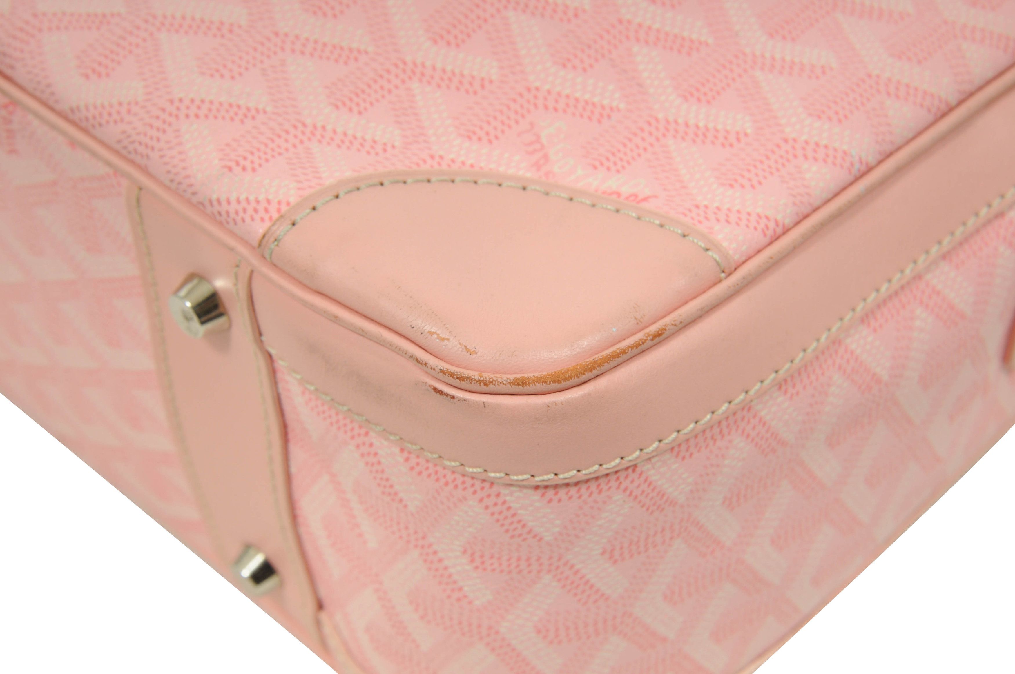 Goyard Crossbody Ambassade MM Pink Briefcase Messenger Bag - 00854 Size ONE SIZE - 8 Thumbnail