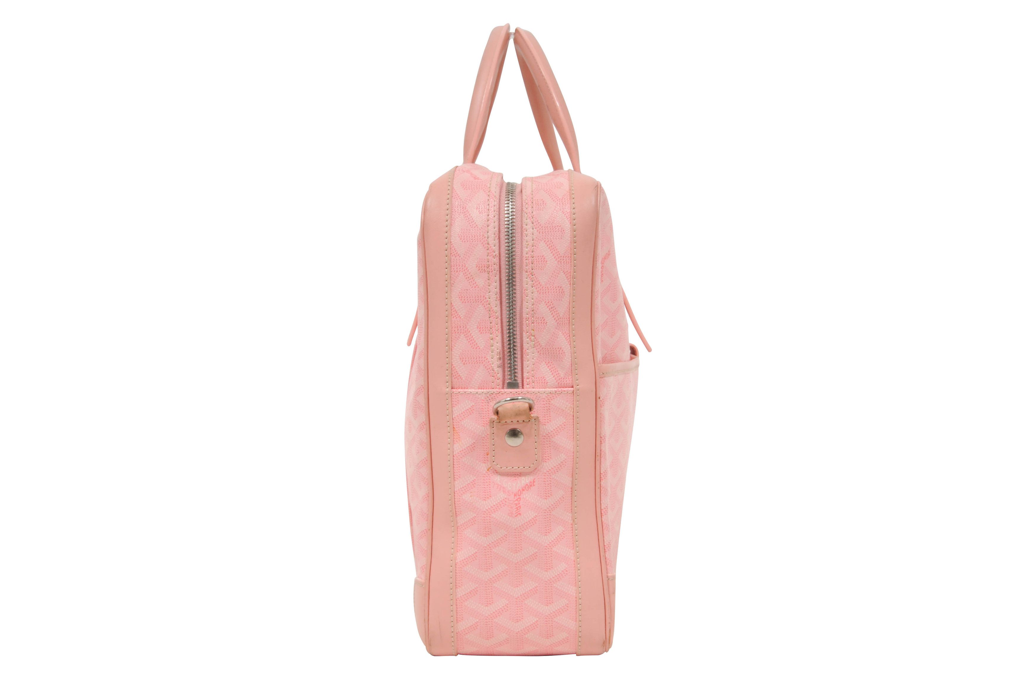Goyard Crossbody Ambassade MM Pink Briefcase Messenger Bag - 00854 Size ONE SIZE - 3 Thumbnail