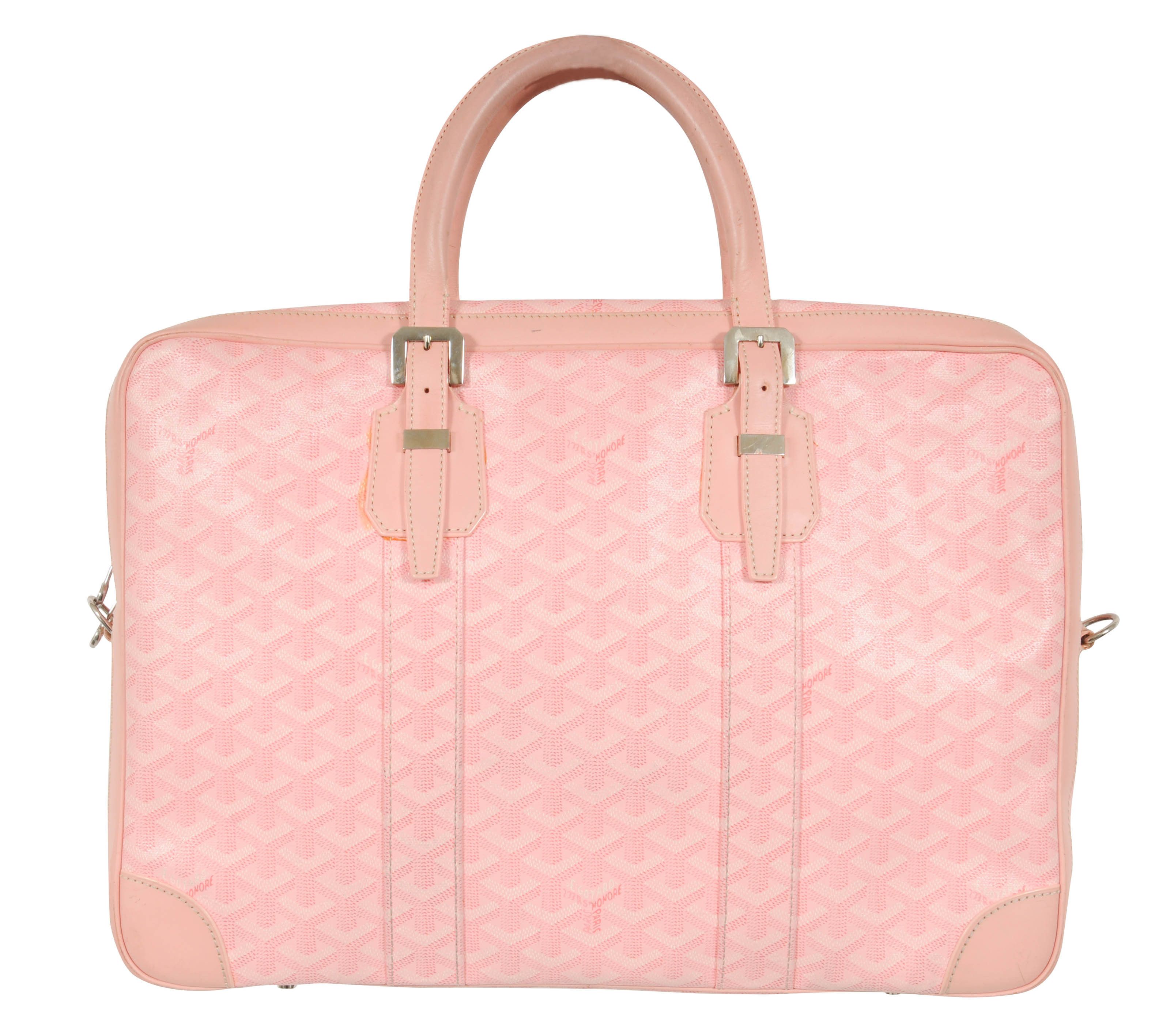 Goyard Crossbody Ambassade MM Pink Briefcase Messenger Bag - 00854 Size ONE SIZE - 2 Thumbnail