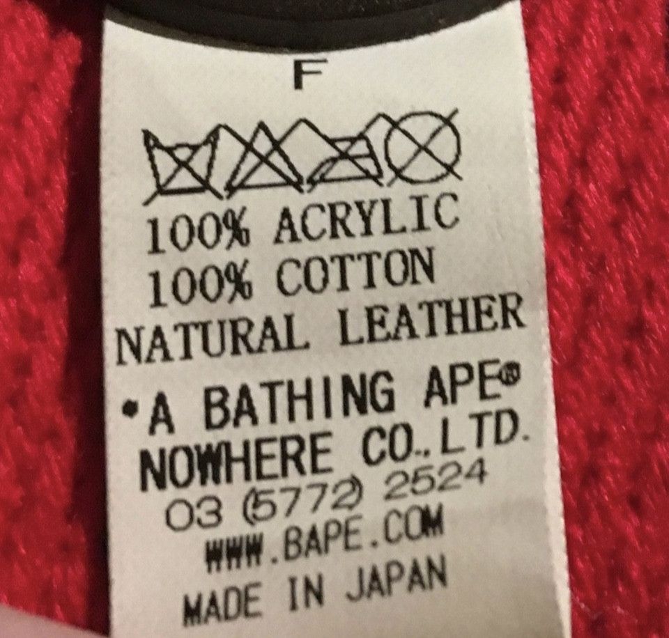 Bape Bape leather logo belt Size ONE SIZE - 2 Thumbnail