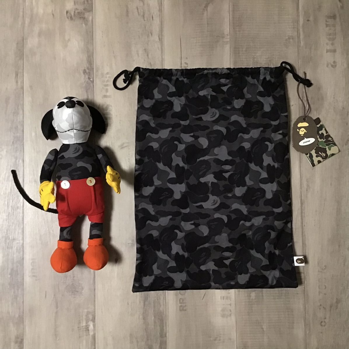 Bape × Disney 2008 BAPE × Disney BAPE camo Mickey Mouse Plush Doll ape Size ONE SIZE - 5 Thumbnail