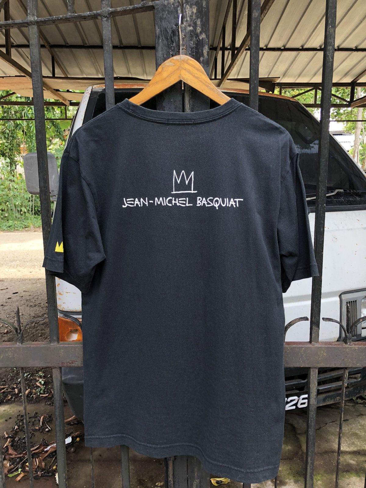 Jean-Michel Basquiat × Vintage Vintage Jean Michel Basquiat Ober Art Tee Size US L / EU 52-54 / 3 - 3 Thumbnail