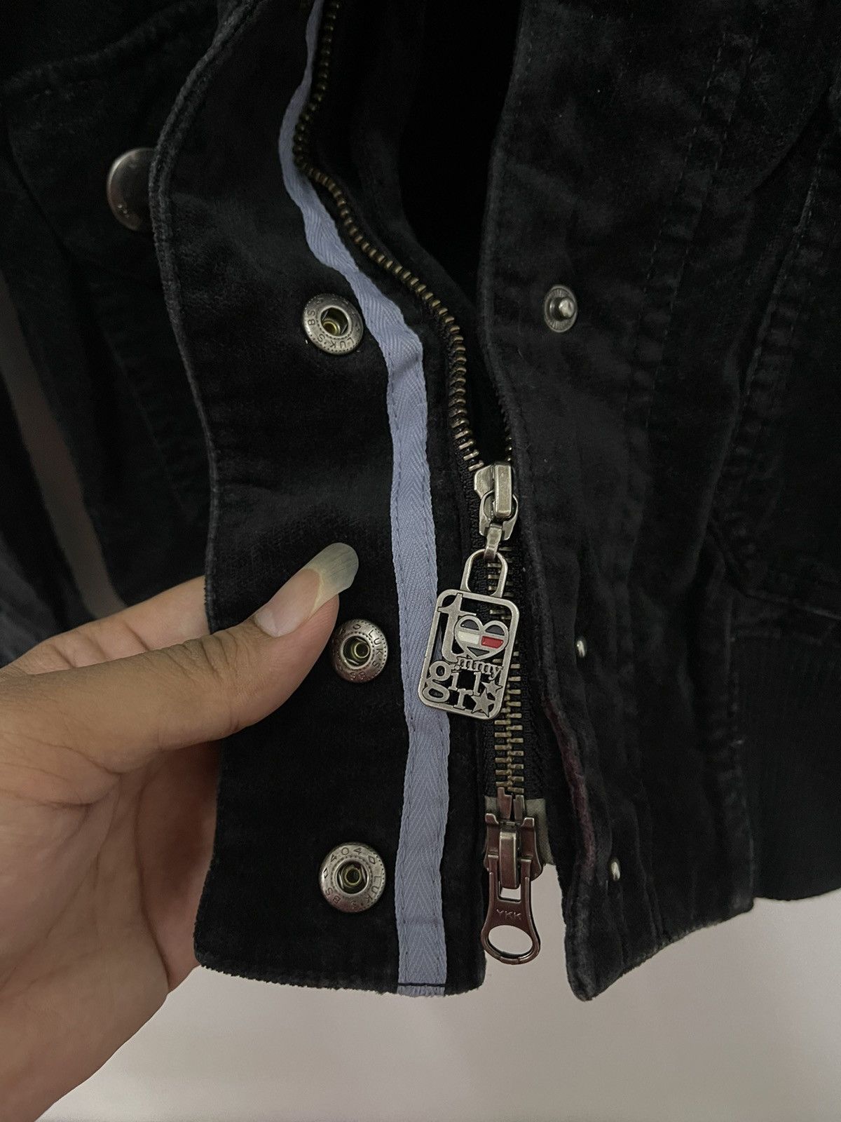 Japanese Brand × Vintage Vintage Tommy Girl Mini Logo Embroidery Hooded Jacket Size US S / EU 44-46 / 1 - 6 Thumbnail