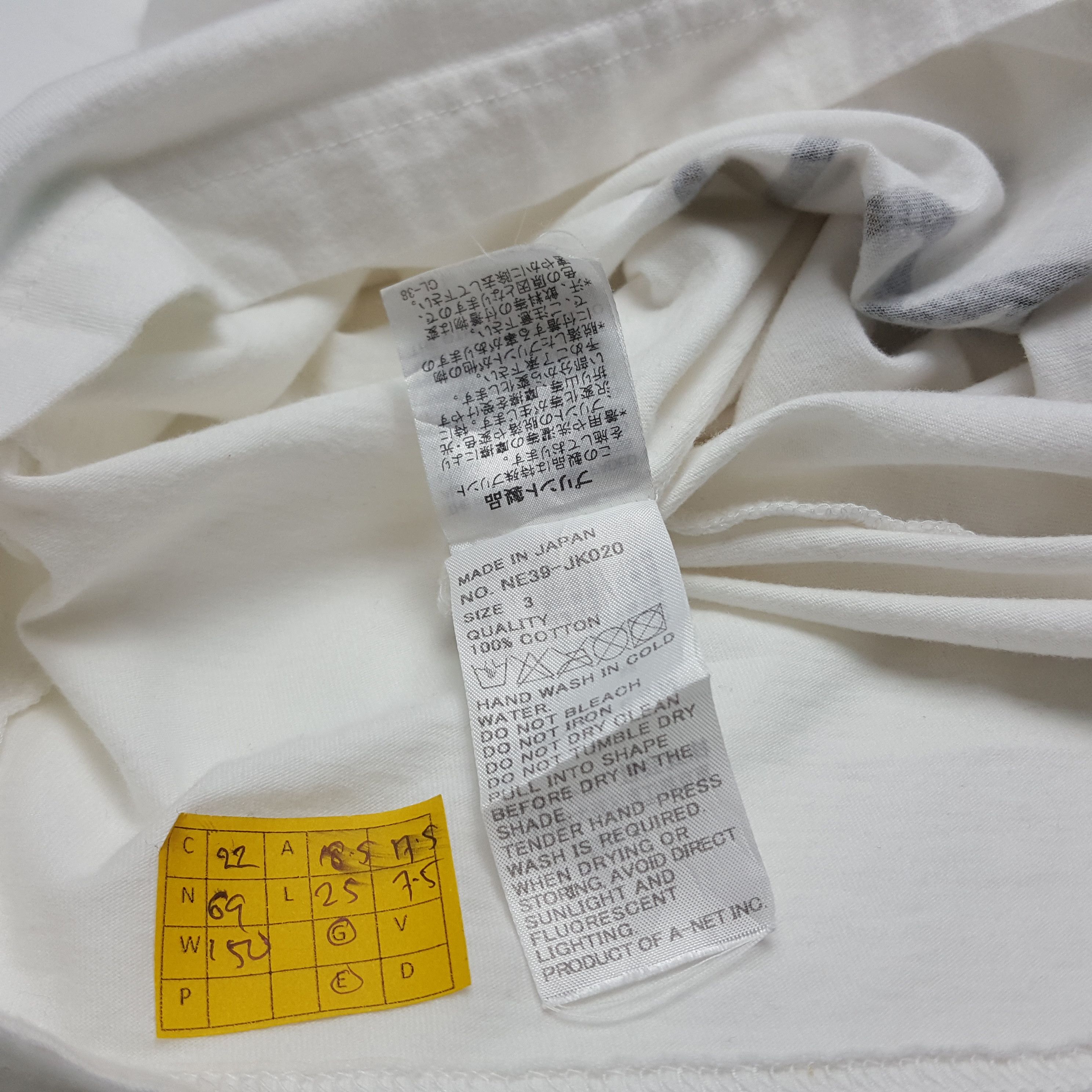 Issey Miyake × Ne-Net × Vintage Vintage Ne-Net Japanese Brand Issey Miyake Design T-Shirt Size US M / EU 48-50 / 2 - 4 Thumbnail