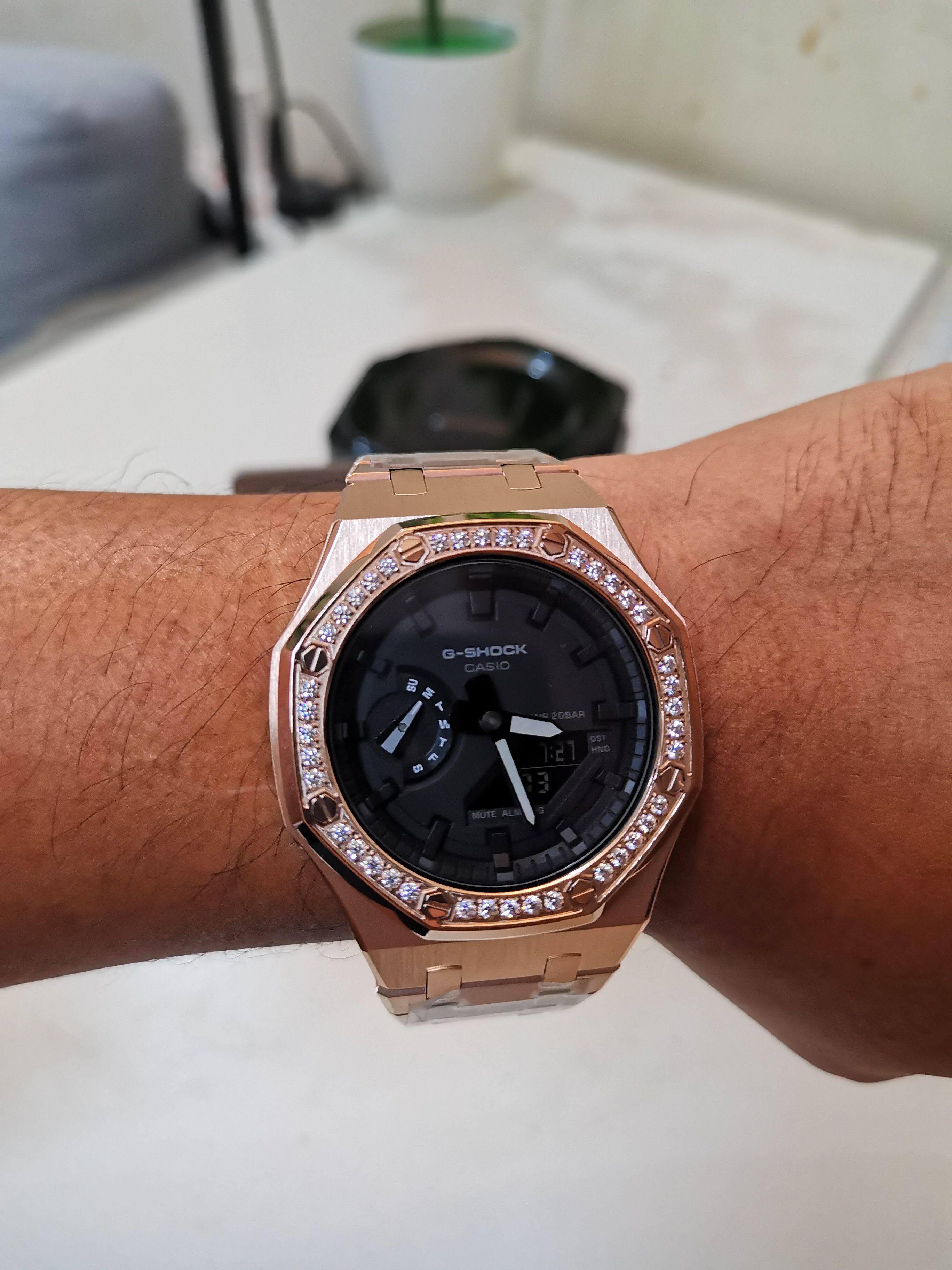 G Shock 💥BEST SELLING💥G-Shock GA-2100(Rose Gold) Size ONE SIZE - 6 Thumbnail