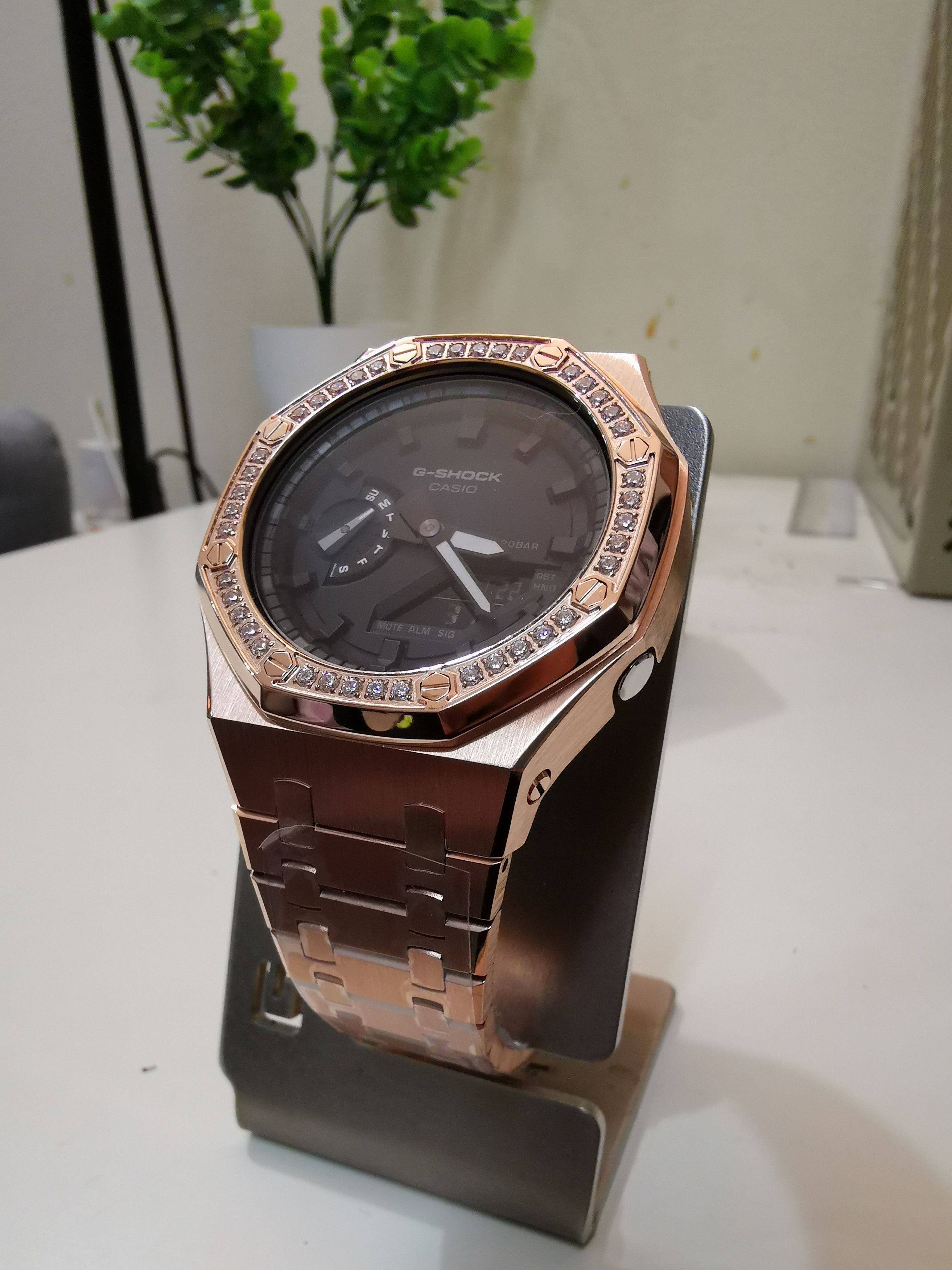 G Shock 💥BEST SELLING💥G-Shock GA-2100(Rose Gold) Size ONE SIZE - 1 Thumbnail