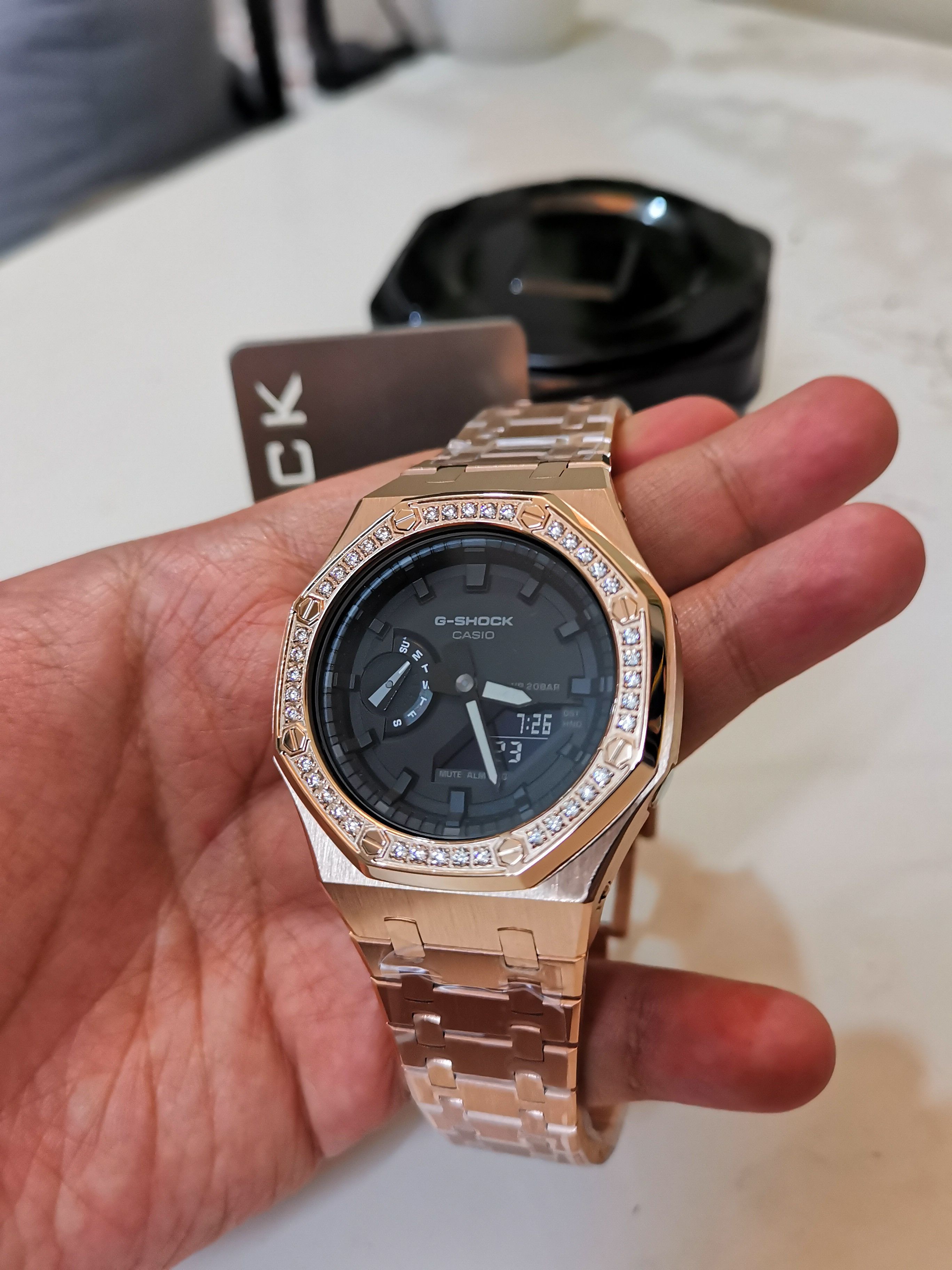G Shock 💥BEST SELLING💥G-Shock GA-2100(Rose Gold) Size ONE SIZE - 7 Thumbnail