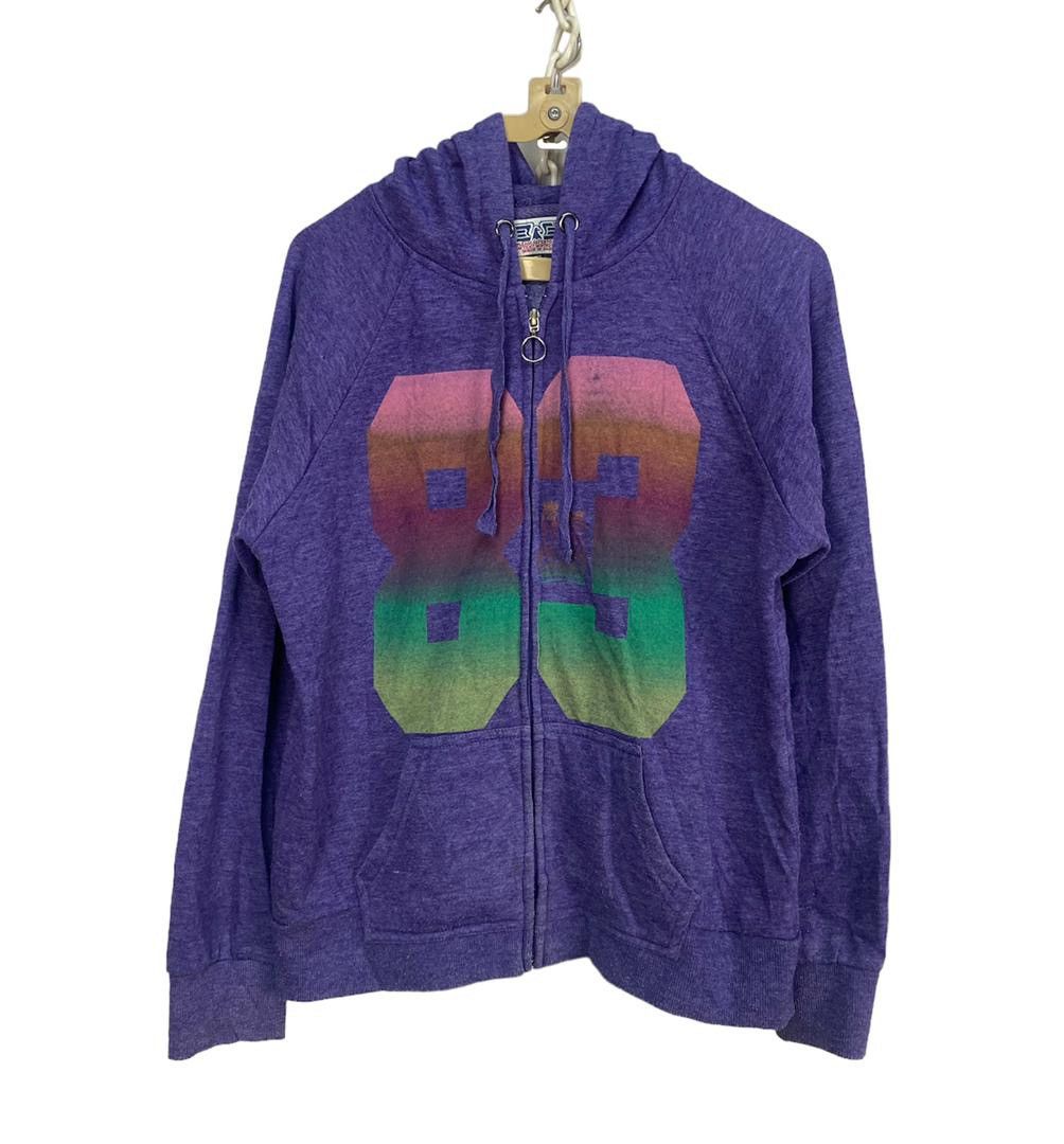 Japanese Brand × Vintage Vintage printed zipper hoodie Size US M / EU 48-50 / 2 - 1 Thumbnail