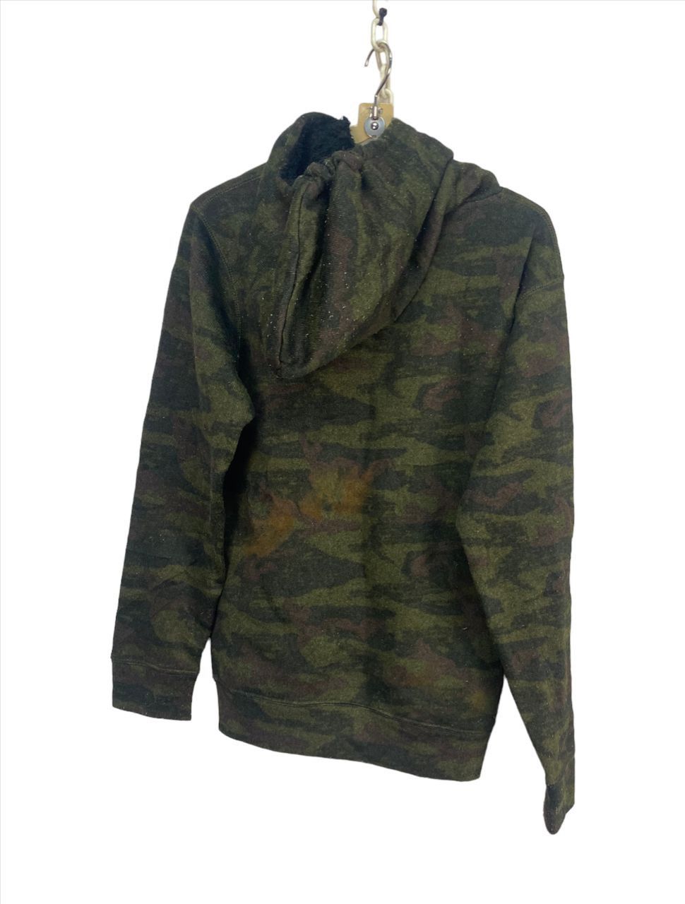 Japanese Brand Duckdude skate printed camo hoodie pullover by b one soul Size US M / EU 48-50 / 2 - 2 Thumbnail