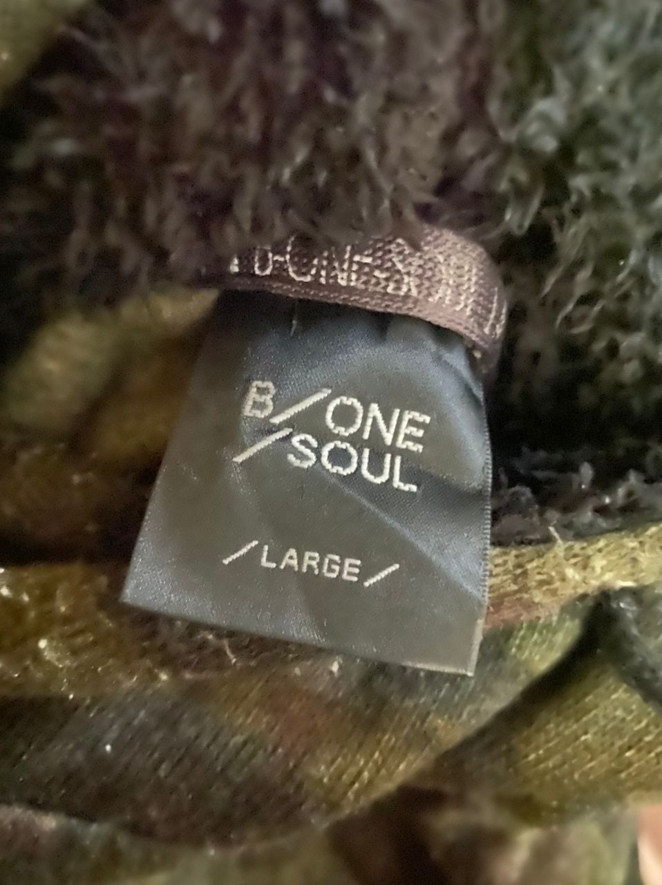 Japanese Brand Duckdude skate printed camo hoodie pullover by b one soul Size US M / EU 48-50 / 2 - 3 Thumbnail