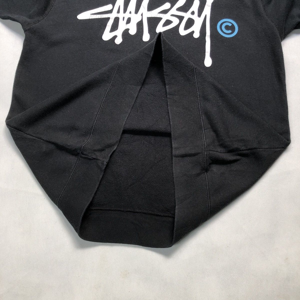 Stussy Stussy Iconic Signature Crewneck Short Sleeves Sweatshirt Size US M / EU 48-50 / 2 - 7 Thumbnail