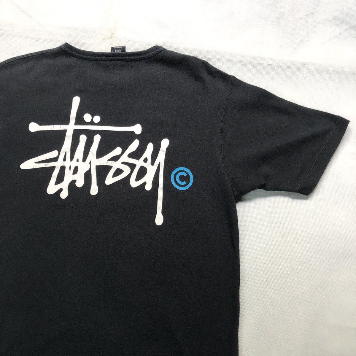 Stussy Stussy Iconic Signature Crewneck Short Sleeves Sweatshirt Size US M / EU 48-50 / 2 - 6 Thumbnail