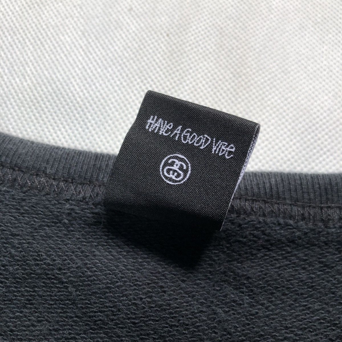 Stussy Stussy Iconic Signature Crewneck Short Sleeves Sweatshirt Size US M / EU 48-50 / 2 - 8 Thumbnail