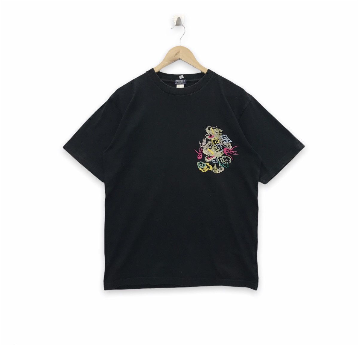 Japanese Brand × Toyo Enterprises Rare!! Toyo Enterprise Sukajan Dragon Embroidery Logo Tee Size US L / EU 52-54 / 3 - 2 Thumbnail