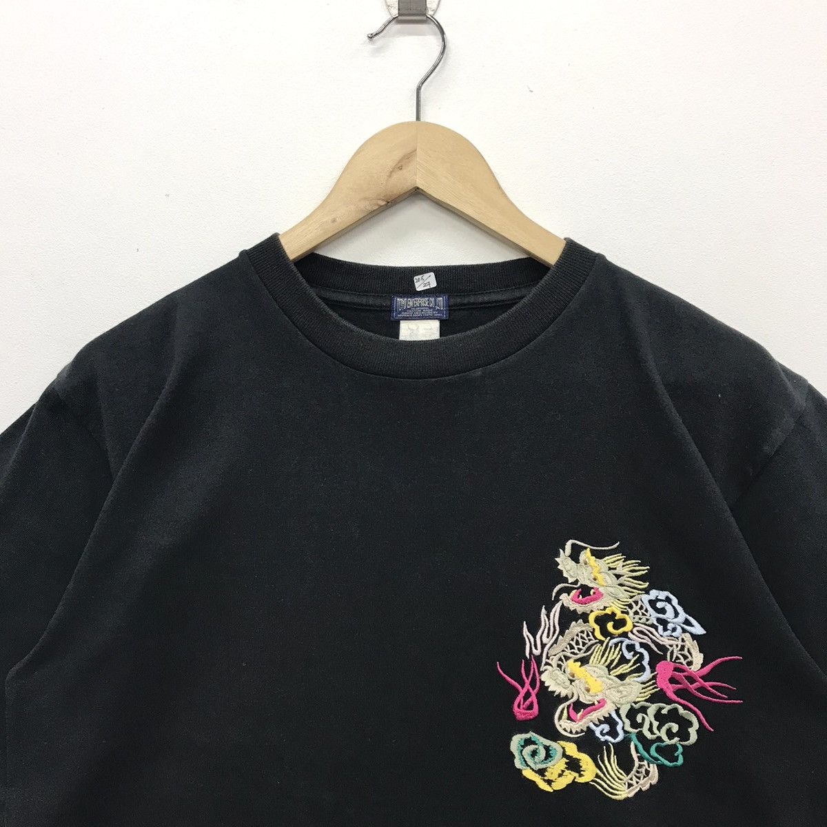Japanese Brand × Toyo Enterprises Rare!! Toyo Enterprise Sukajan Dragon Embroidery Logo Tee Size US L / EU 52-54 / 3 - 3 Thumbnail