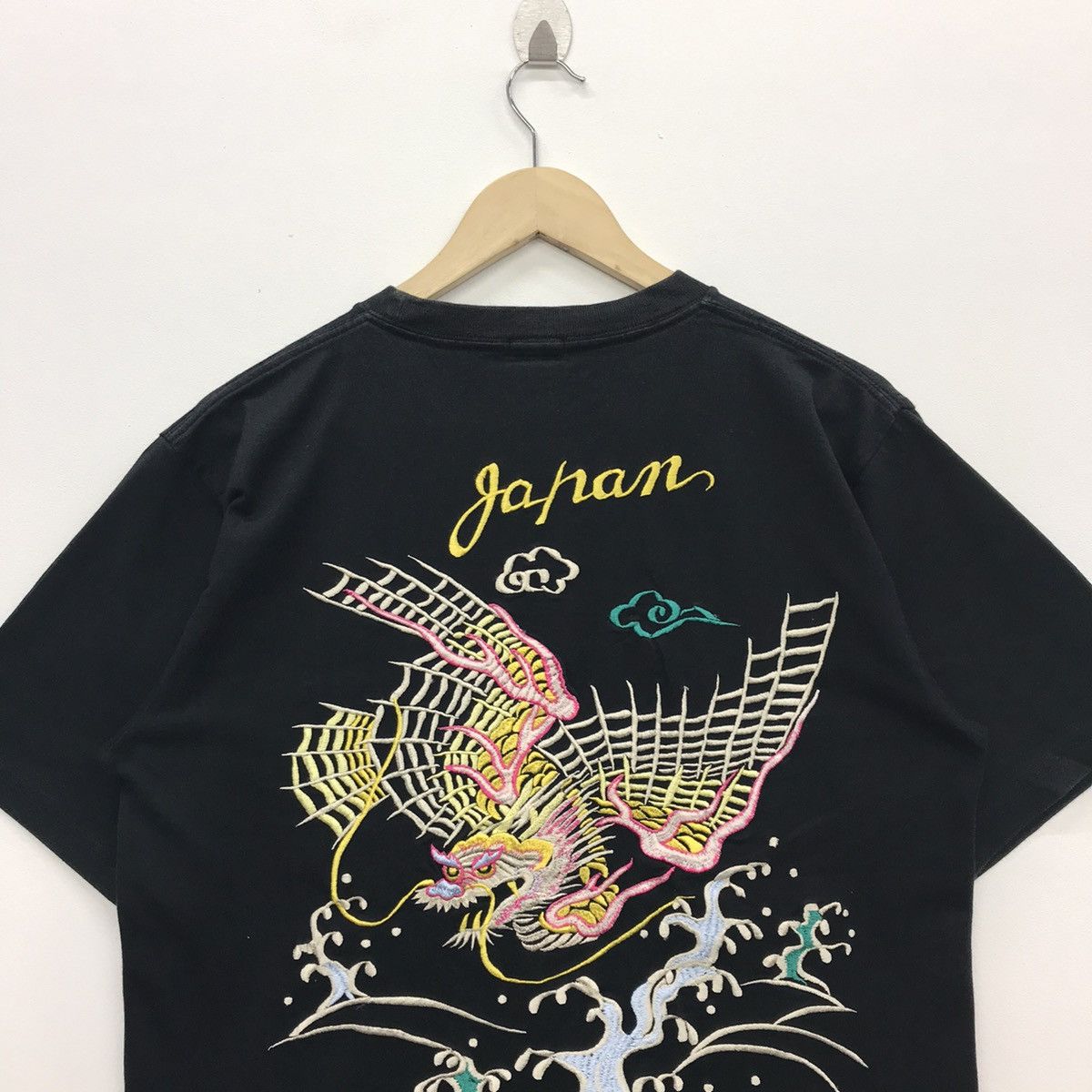 Japanese Brand × Toyo Enterprises Rare!! Toyo Enterprise Sukajan Dragon Embroidery Logo Tee Size US L / EU 52-54 / 3 - 9 Thumbnail