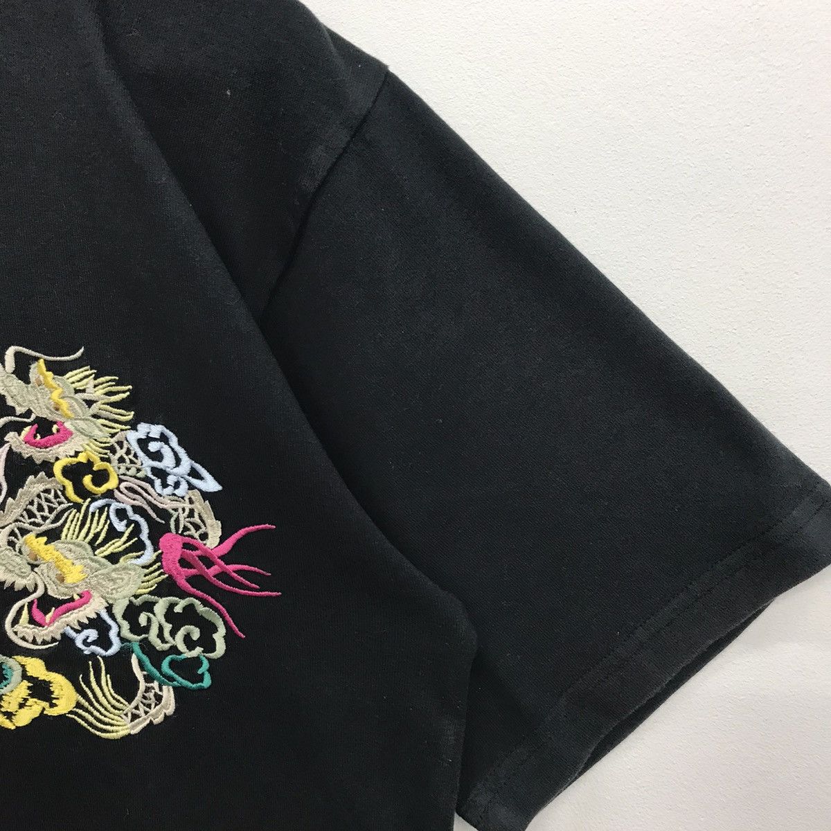 Japanese Brand × Toyo Enterprises Rare!! Toyo Enterprise Sukajan Dragon Embroidery Logo Tee Size US L / EU 52-54 / 3 - 5 Thumbnail