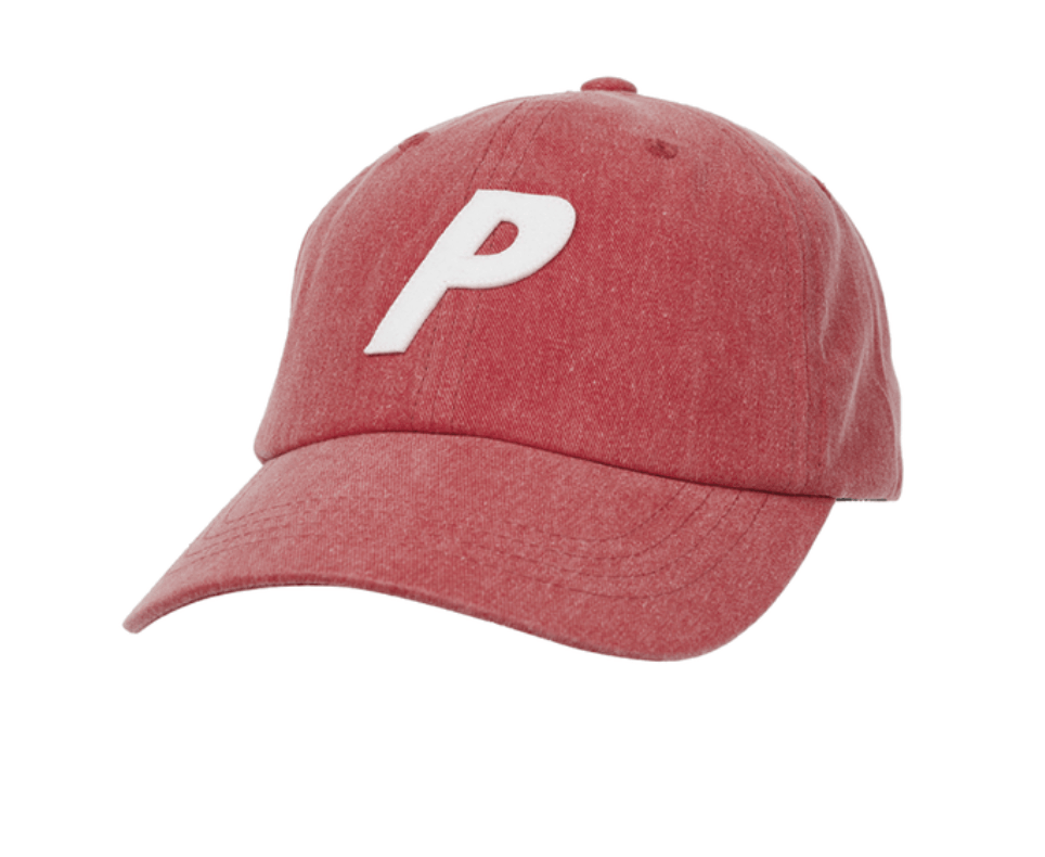 image of Palace Pigment P 6-Panel Red, Men's