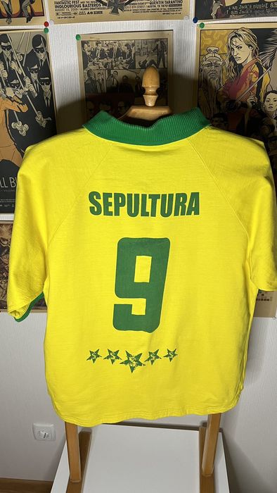 Very Rare VTG 90's RARE Sepultura big logo Brazil