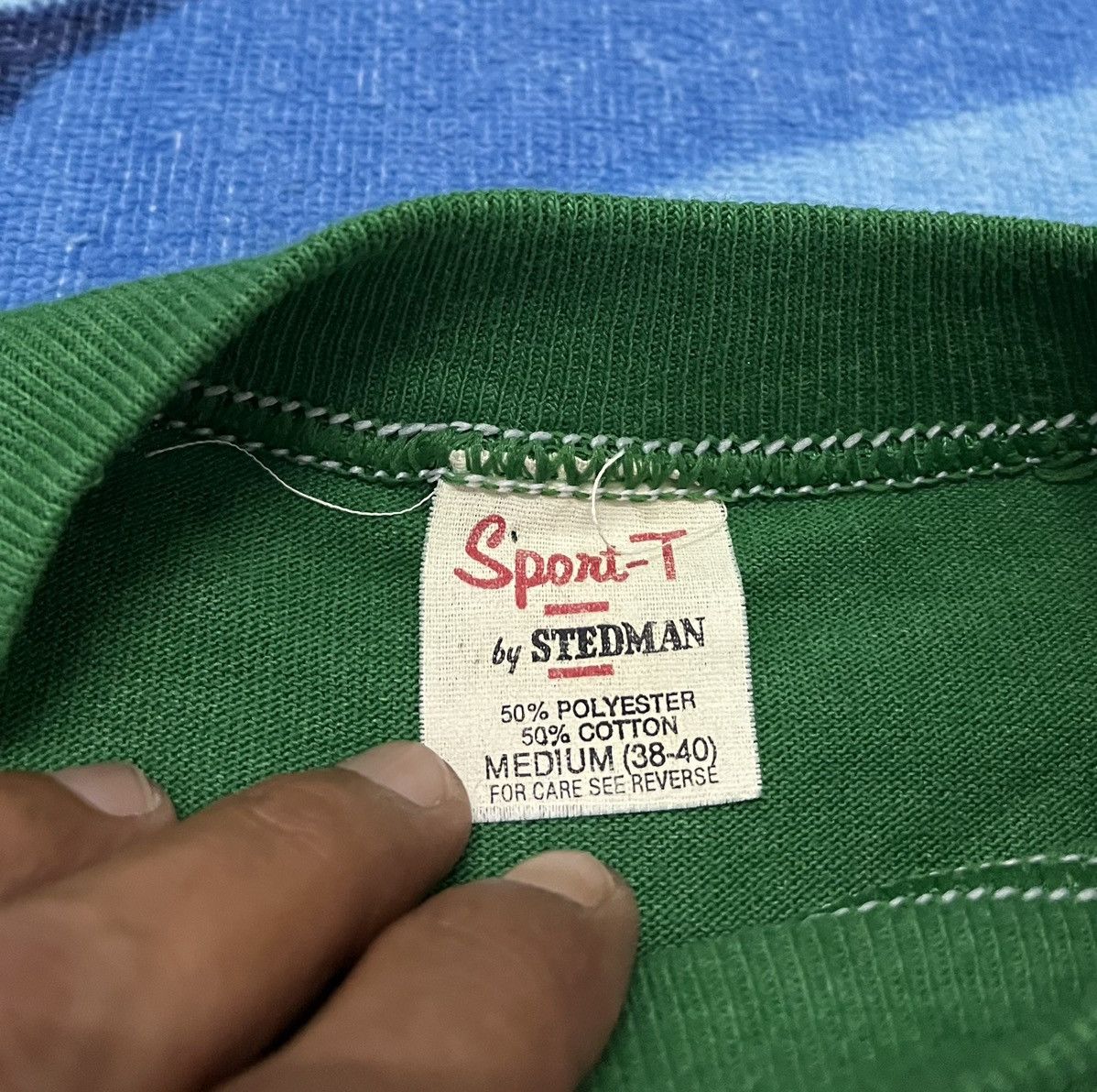 Vintage Vintage Raglan Shirt with Vintage Kawasaki Patch Custom Size US M / EU 48-50 / 2 - 7 Thumbnail
