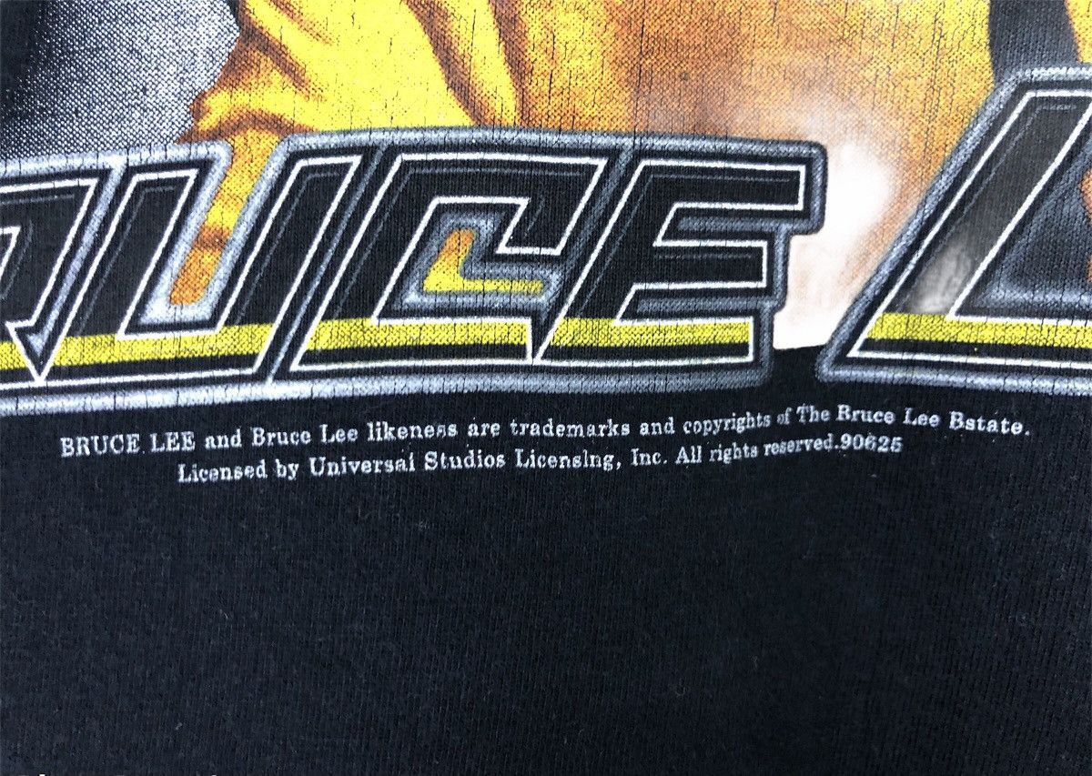 Vintage Vintage Bruce Lee T-shirt Superhero Fighter cw21 Size US M / EU 48-50 / 2 - 5 Thumbnail