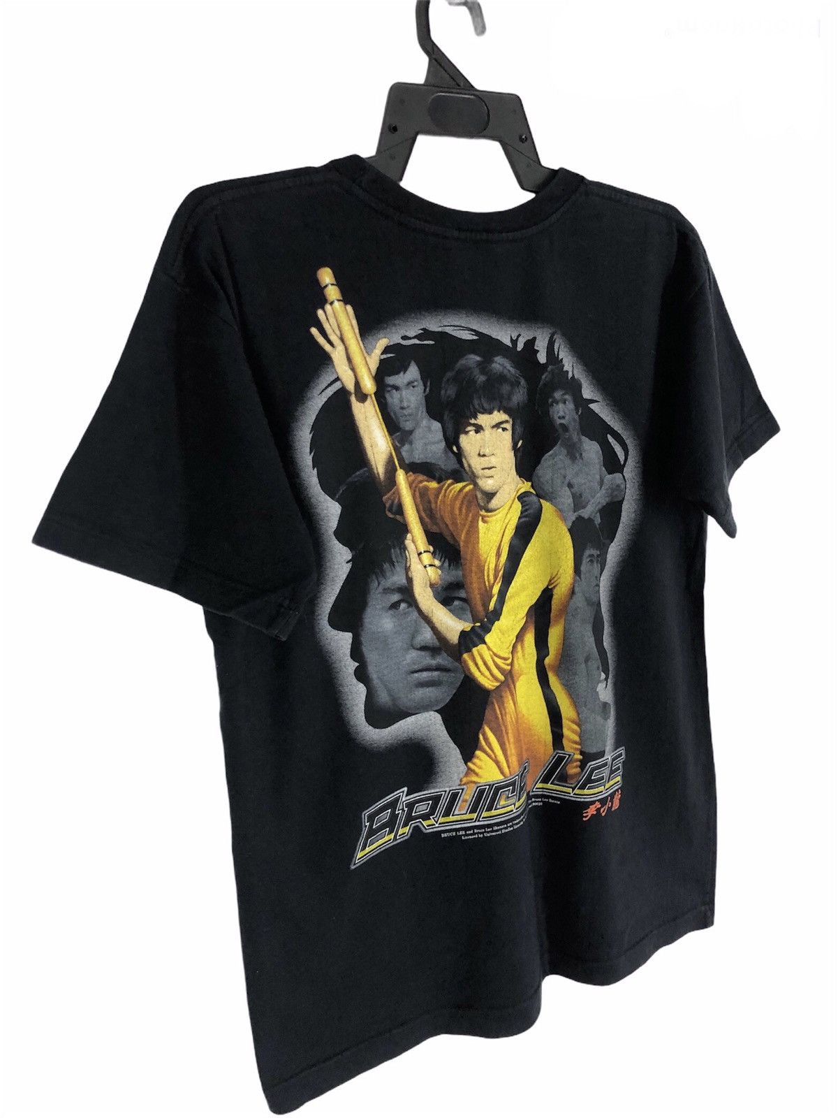 Vintage Vintage Bruce Lee T-shirt Superhero Fighter cw21 Size US M / EU 48-50 / 2 - 2 Thumbnail