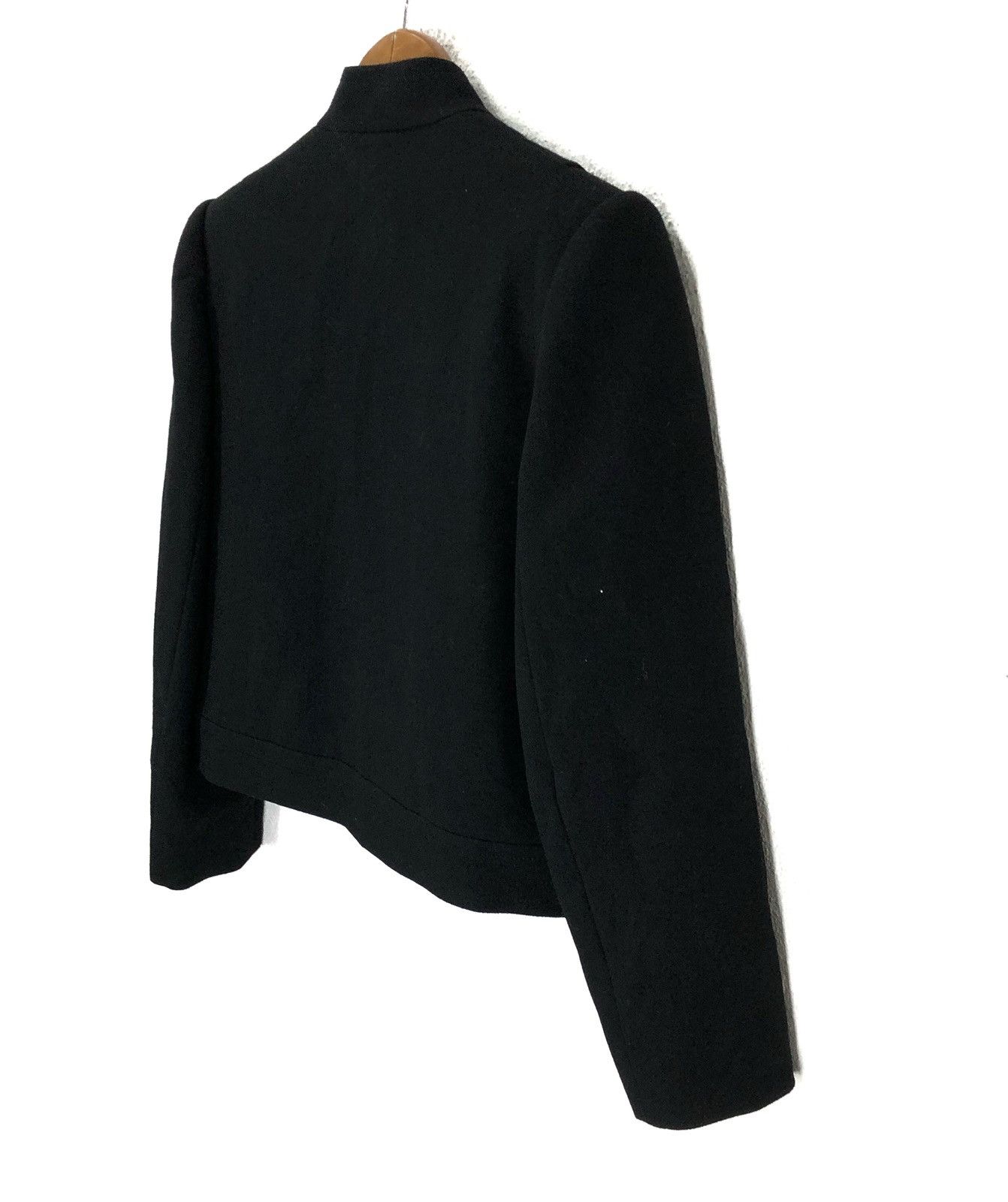 Lanvin × Vintage Lanvin Paris Military Style Wool Jacket Black Gold Buttons Size US S / EU 44-46 / 1 - 7 Thumbnail
