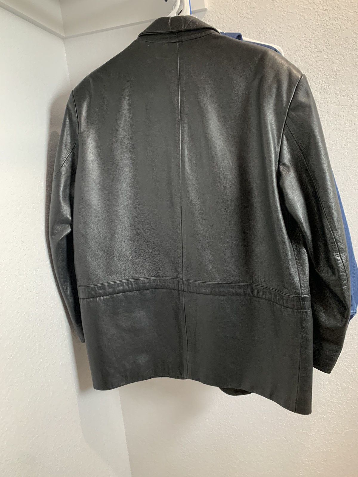 Comme des Garcons Homme Plus Black leather belted jacket Size US M / EU 48-50 / 2 - 2 Thumbnail