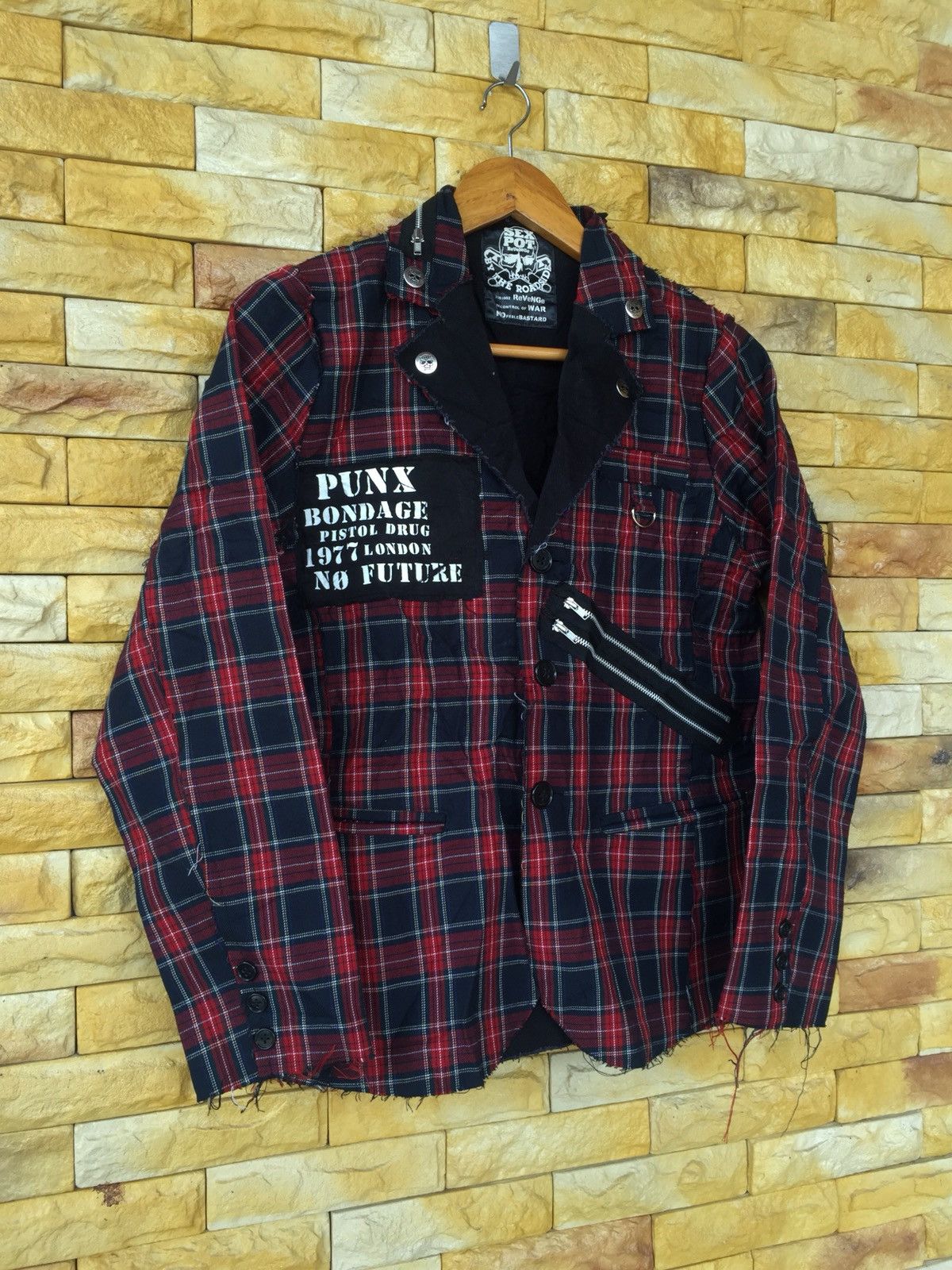 Japanese Brand JAPAN BRAND SEX POT PUNK BONDAGE SEDITIONARIES Size US M / EU 48-50 / 2 - 2 Thumbnail