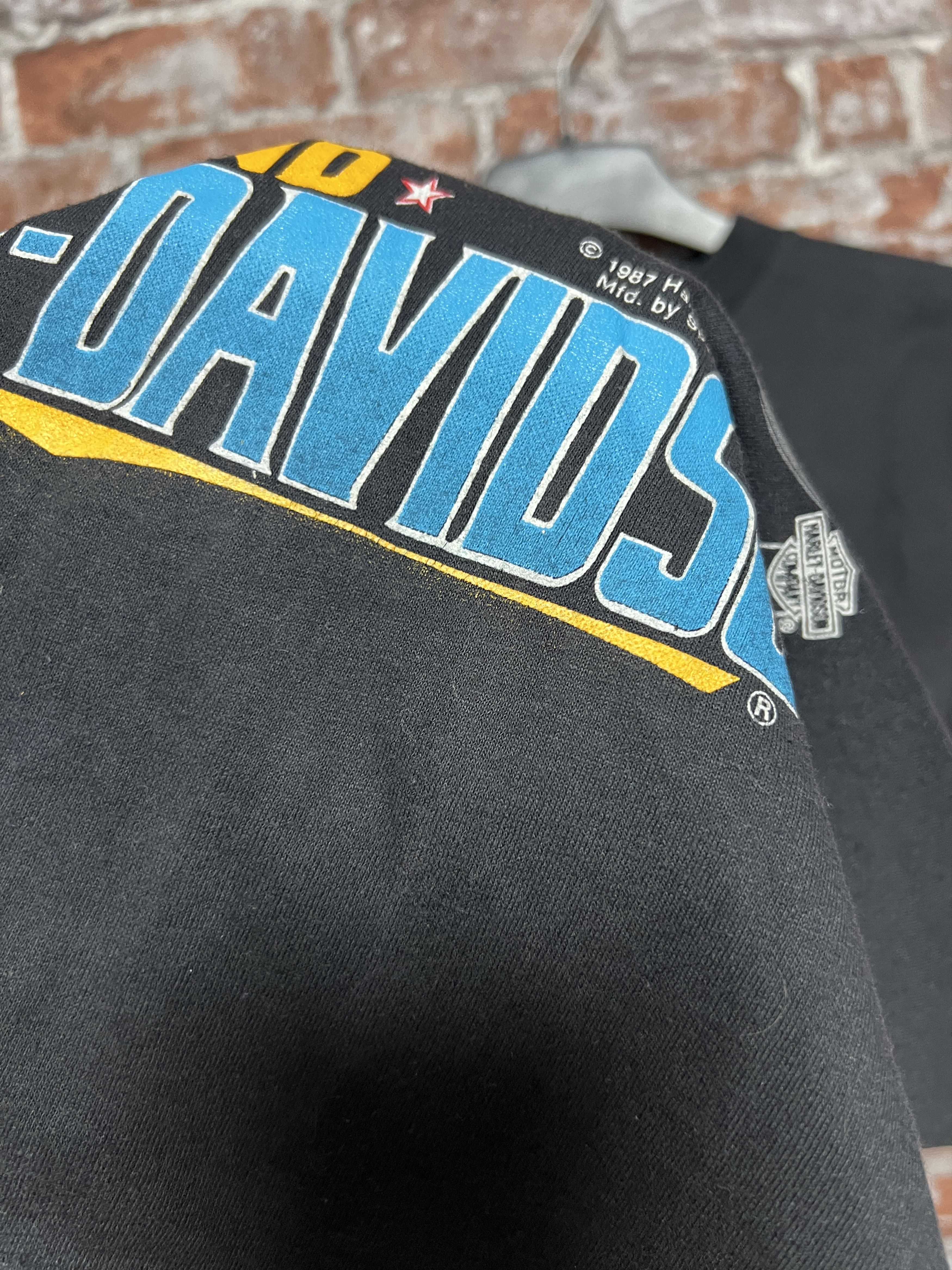 Harley Davidson Harley Davidson 1987 American Legend James Dean Vintage Tee Size US L / EU 52-54 / 3 - 11 Thumbnail