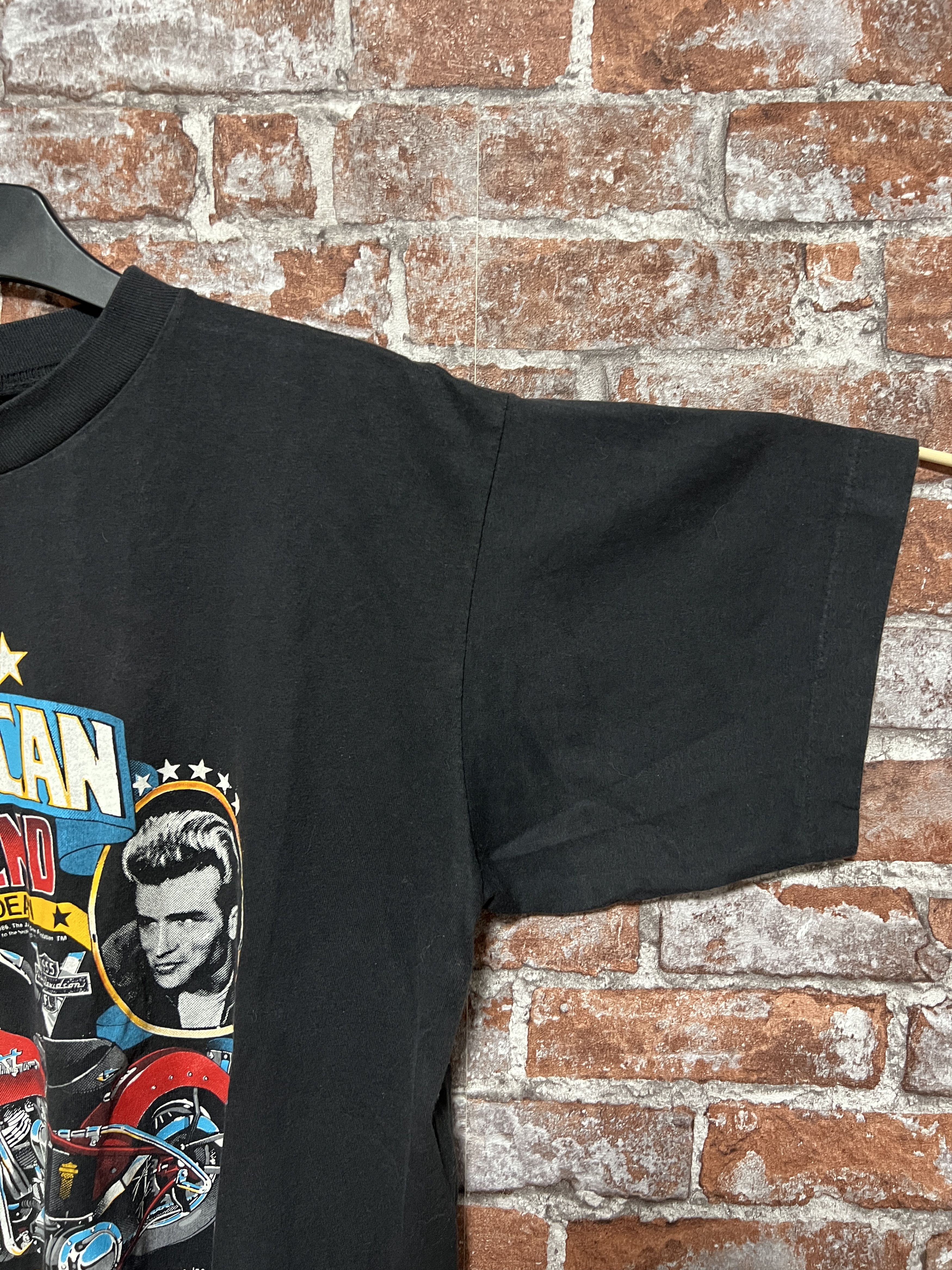 Harley Davidson Harley Davidson 1987 American Legend James Dean Vintage Tee Size US L / EU 52-54 / 3 - 5 Thumbnail