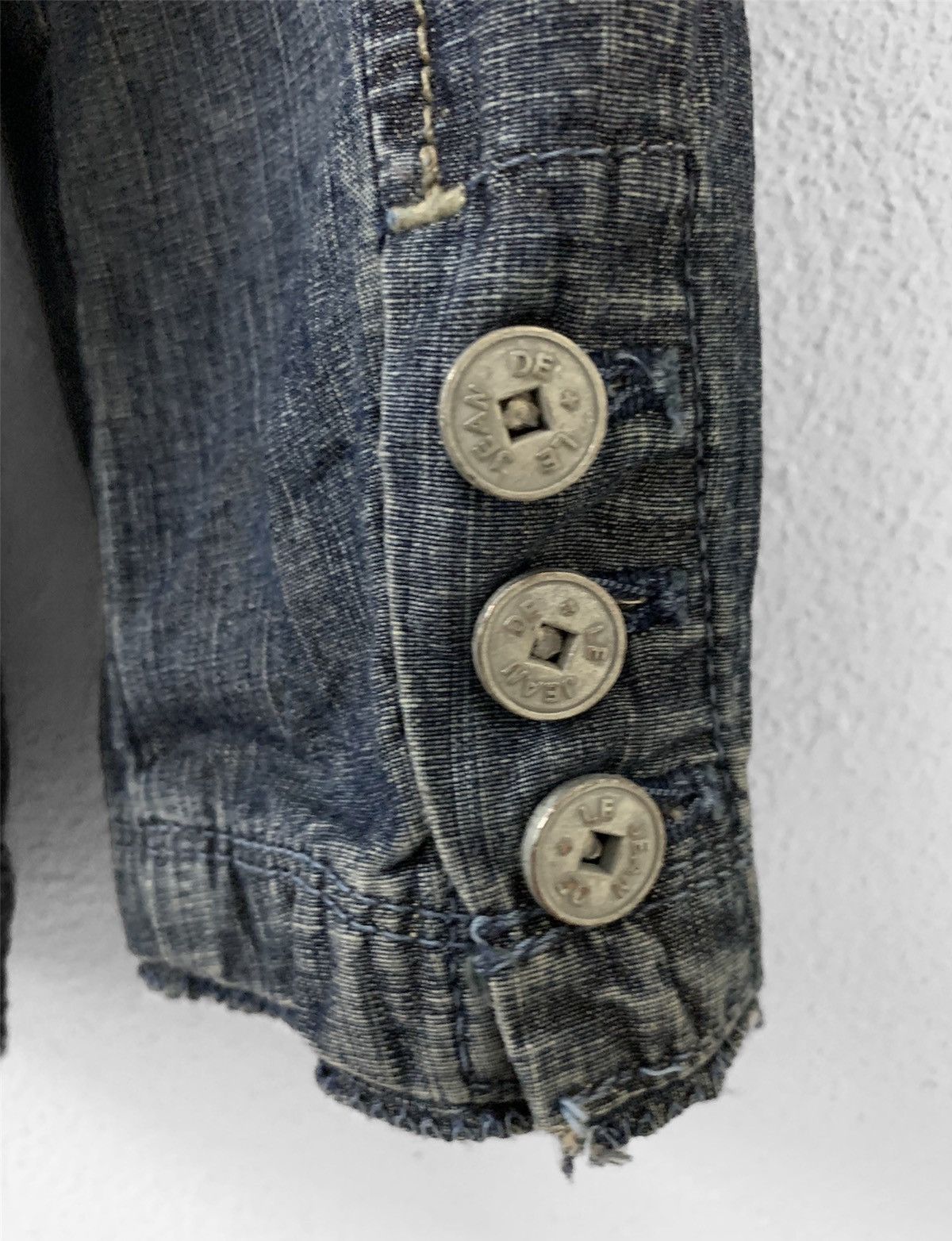Marithe + Francois Girbaud Marithe Francois Girbaud Button Linen Jacket Size M / US 6-8 / IT 42-44 - 8 Thumbnail