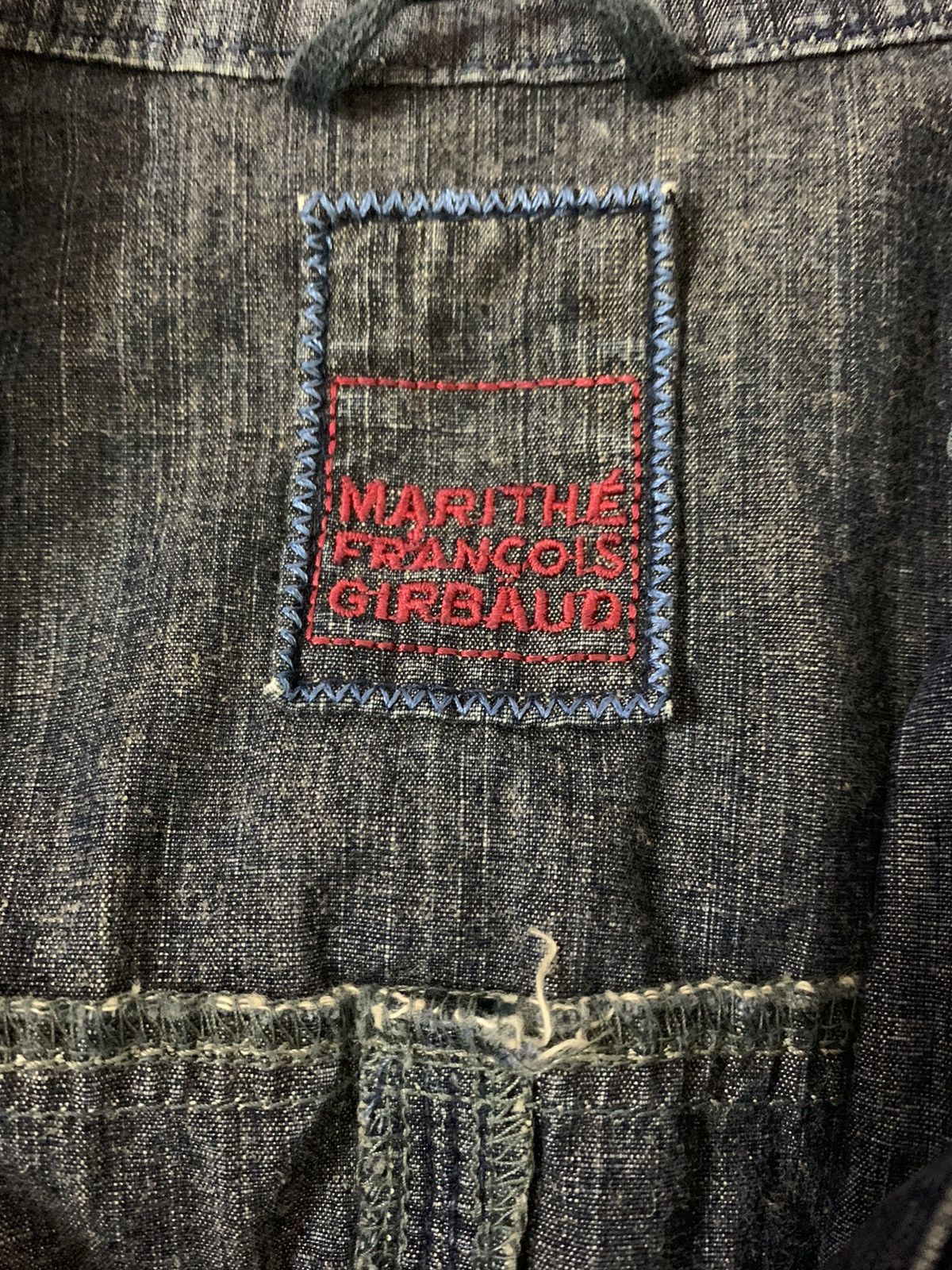 Marithe + Francois Girbaud Marithe Francois Girbaud Button Linen Jacket Size M / US 6-8 / IT 42-44 - 9 Thumbnail