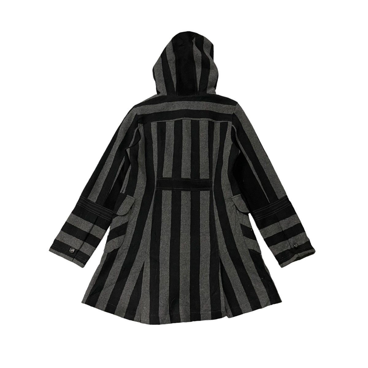 Le Grande Bleu (L.G.B.) Vintage Algonquins Seditionaries Gothic Punk Long Jacket Size S / US 4 / IT 40 - 13 Thumbnail